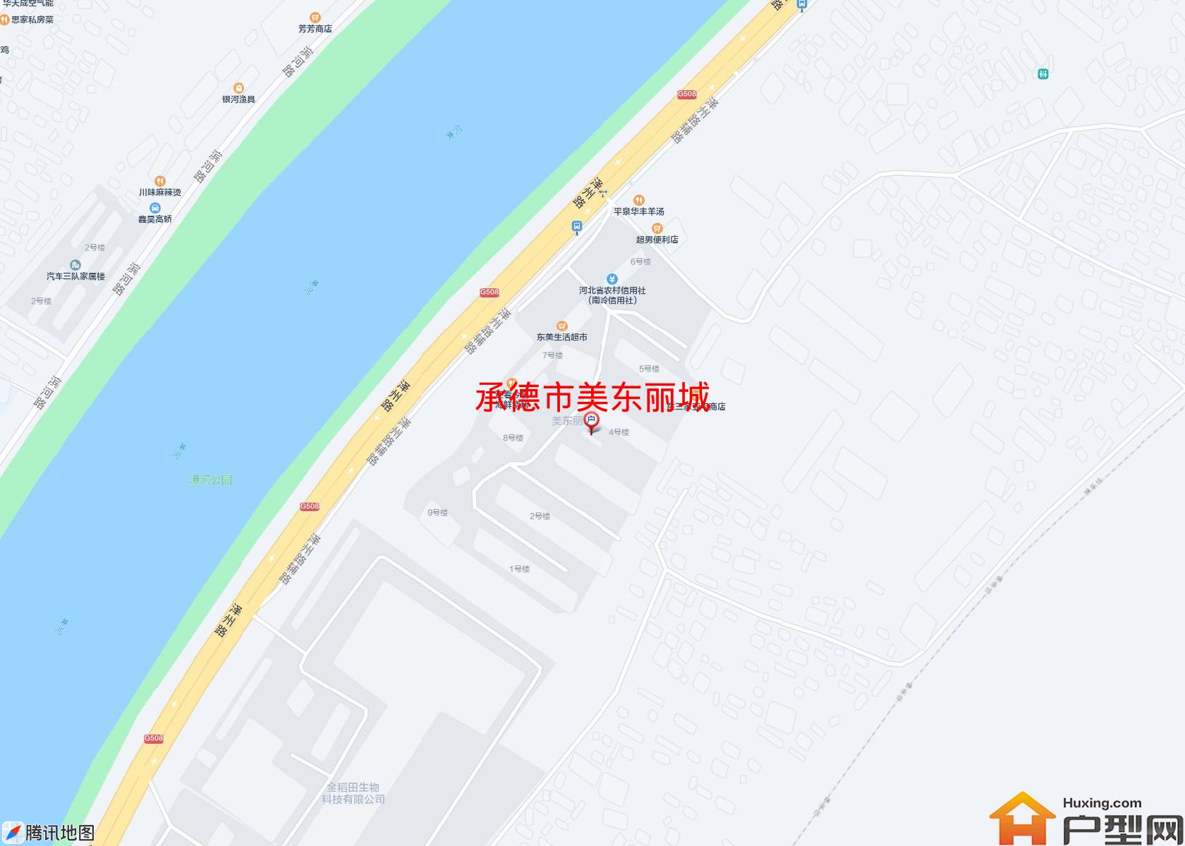 美东丽城小区 - 户型网