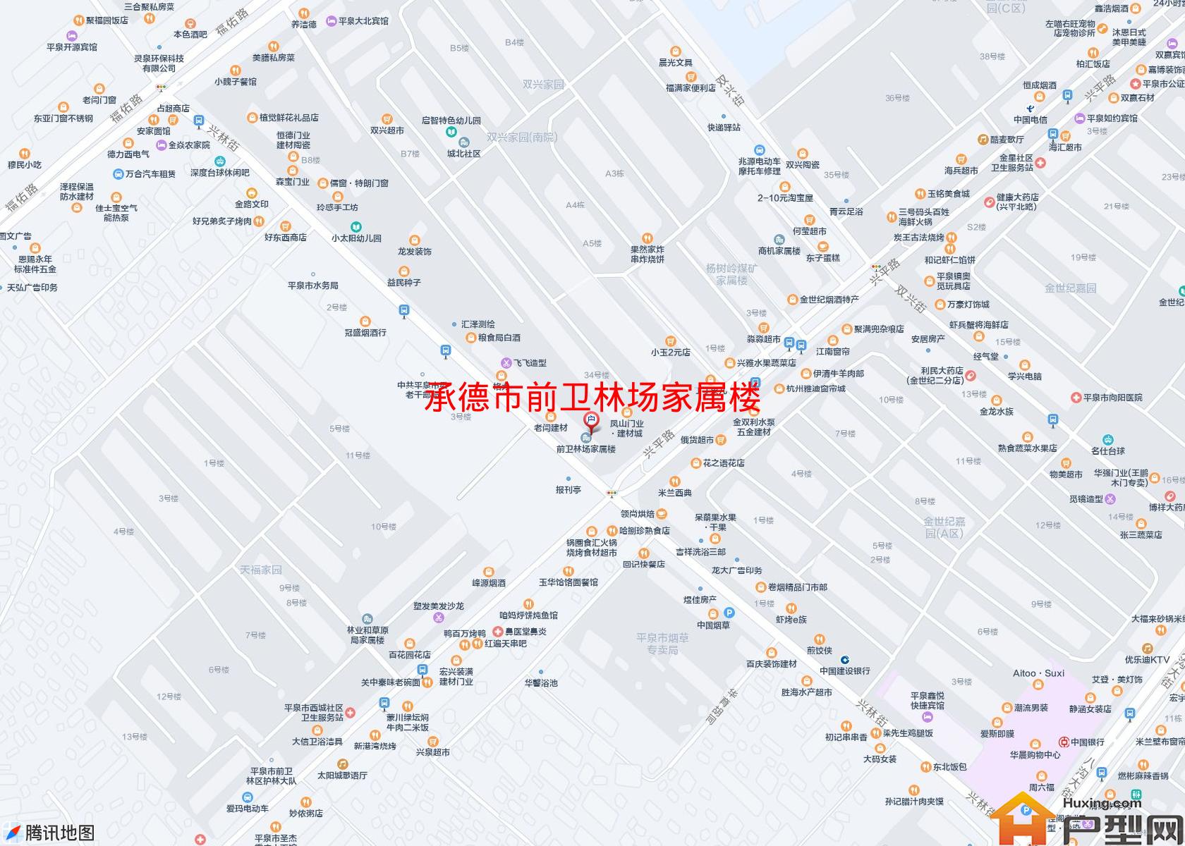 前卫林场家属楼小区 - 户型网