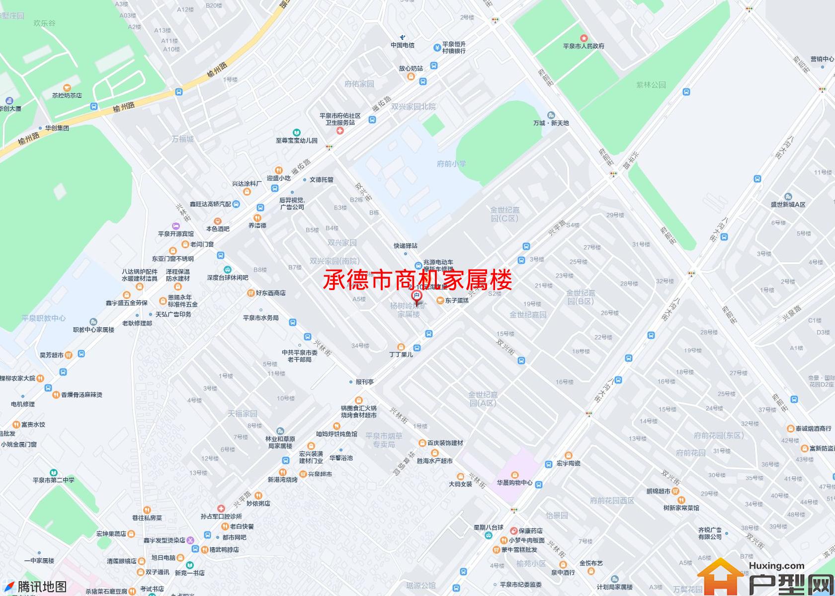商机家属楼小区 - 户型网