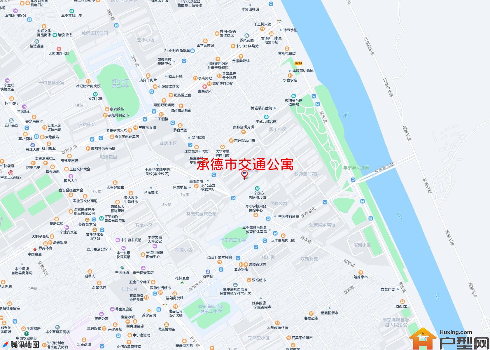 交通公寓小区 - 户型网