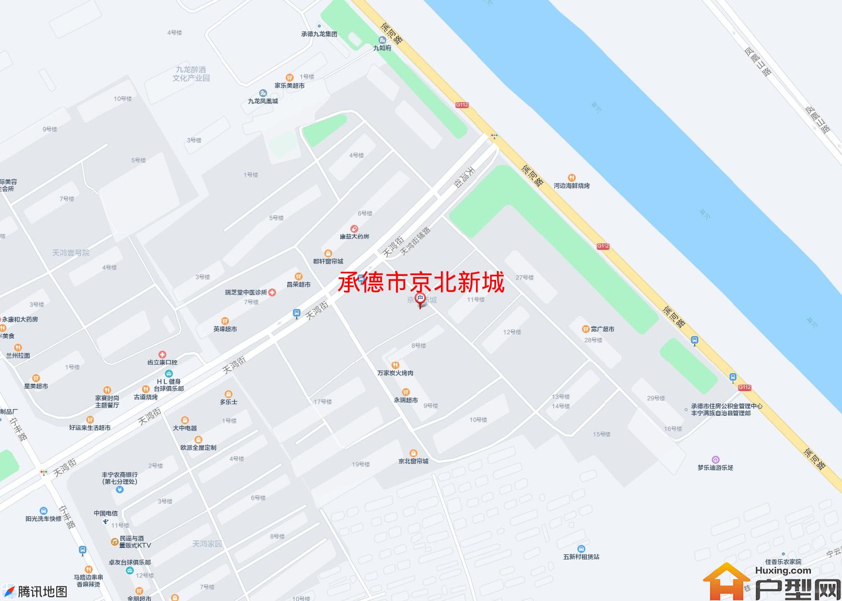 京北新城小区 - 户型网