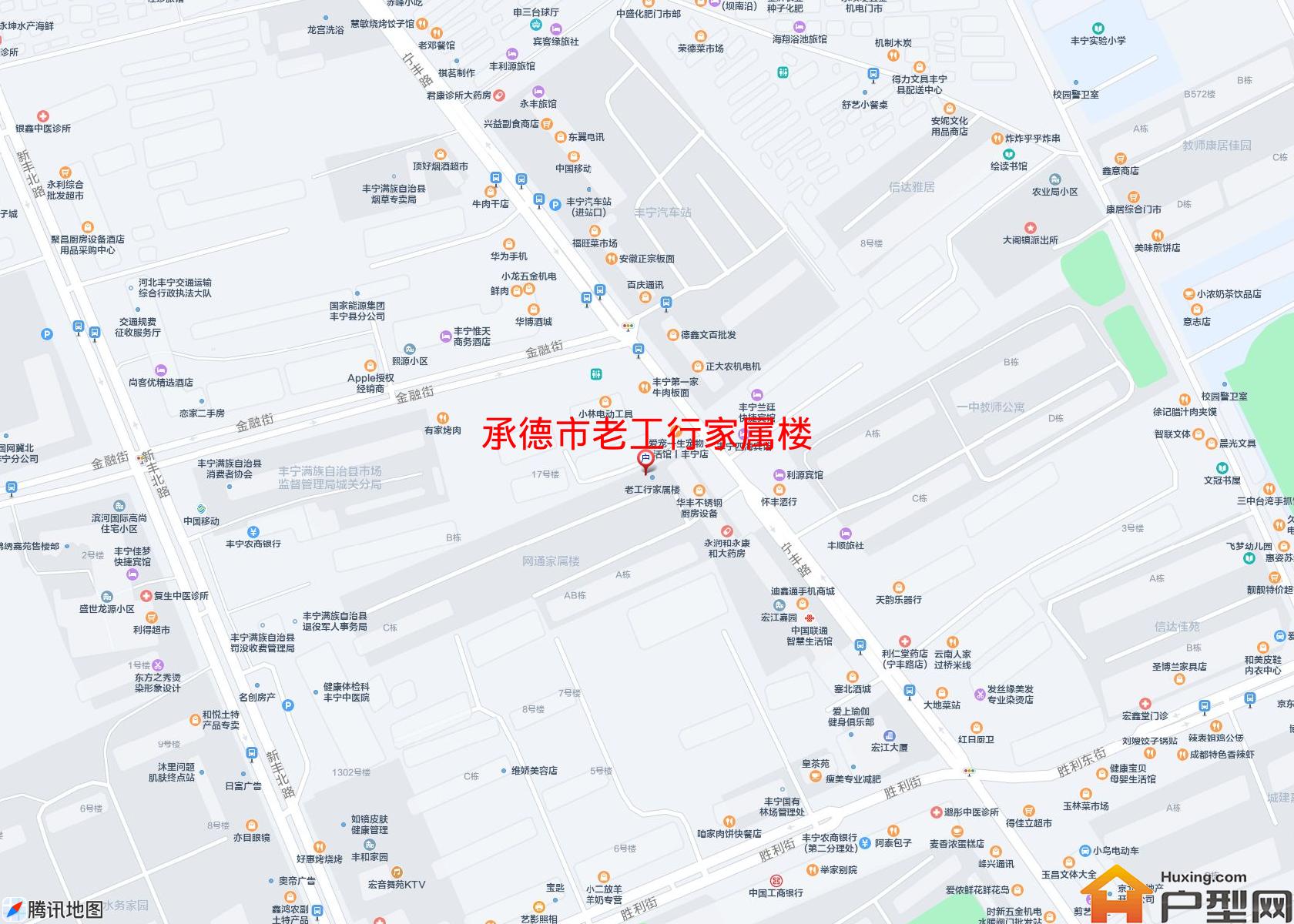 老工行家属楼小区 - 户型网