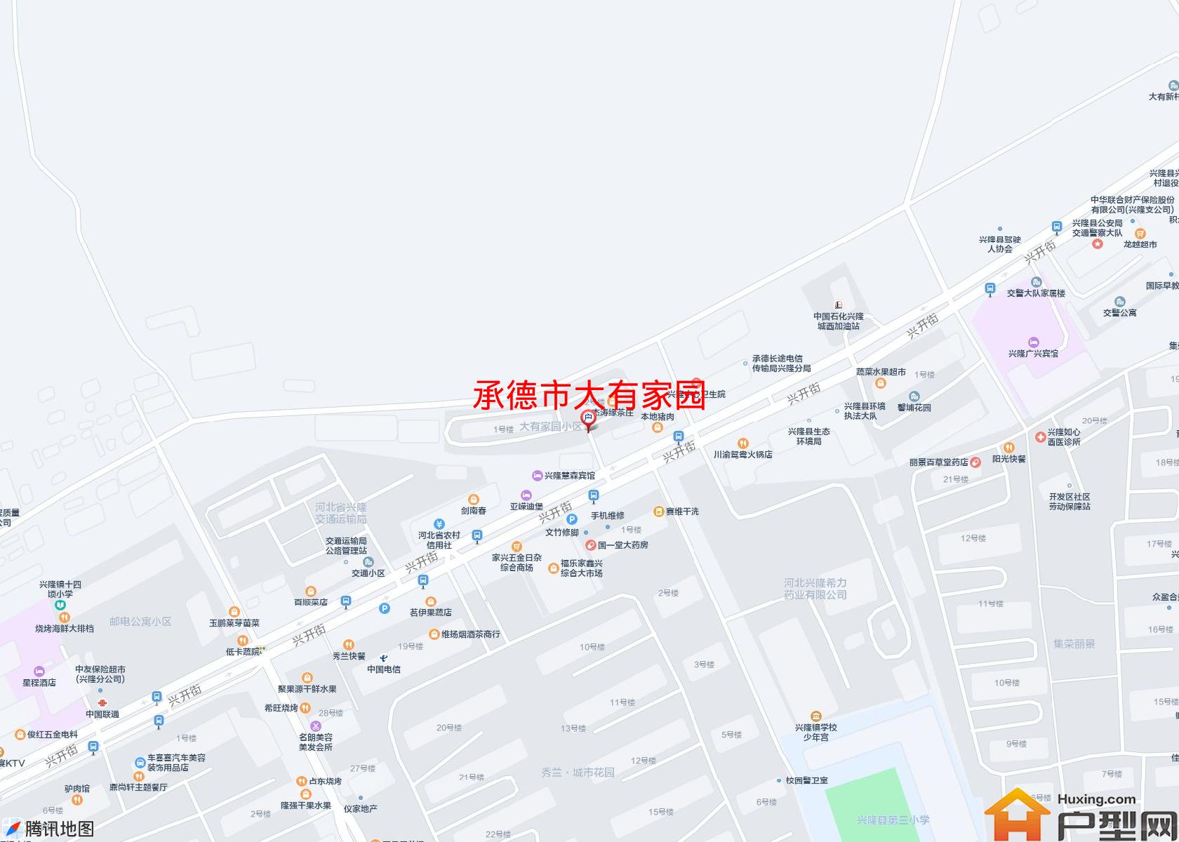 大有家园小区 - 户型网