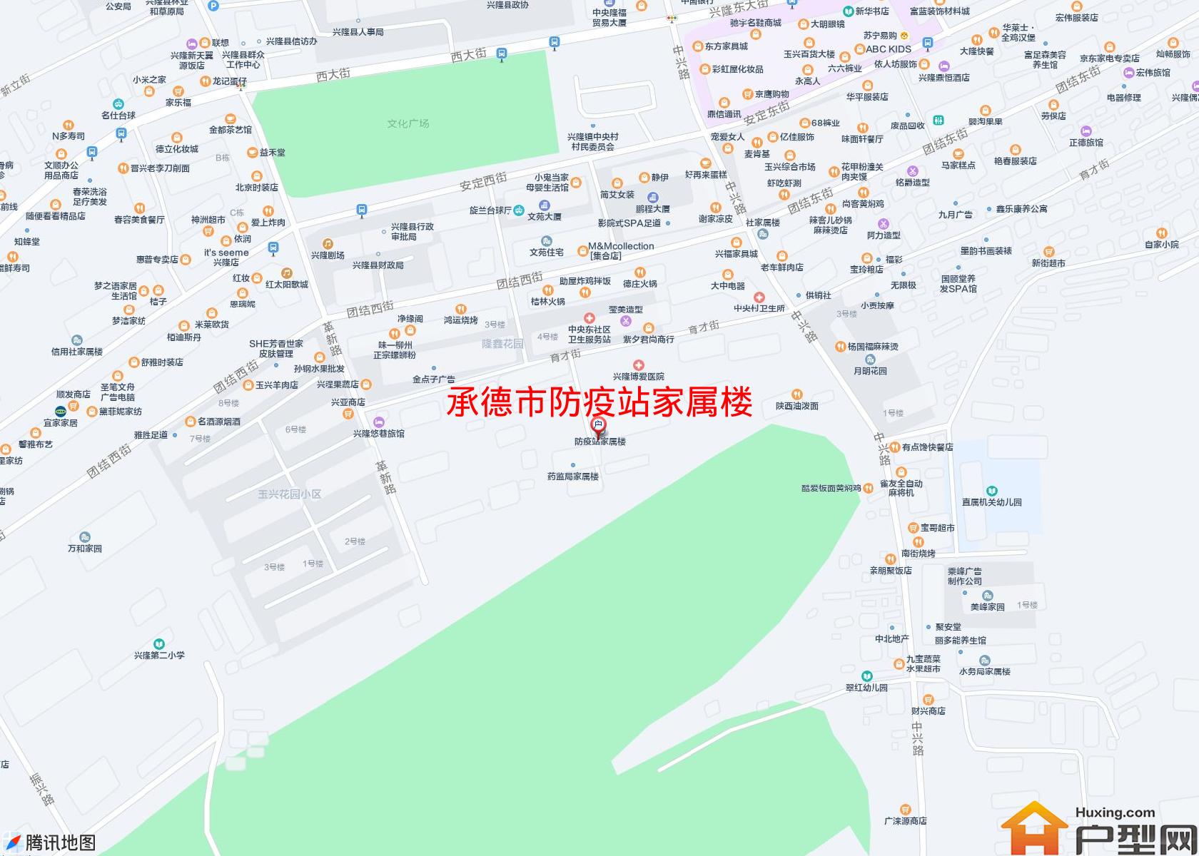 防疫站家属楼小区 - 户型网