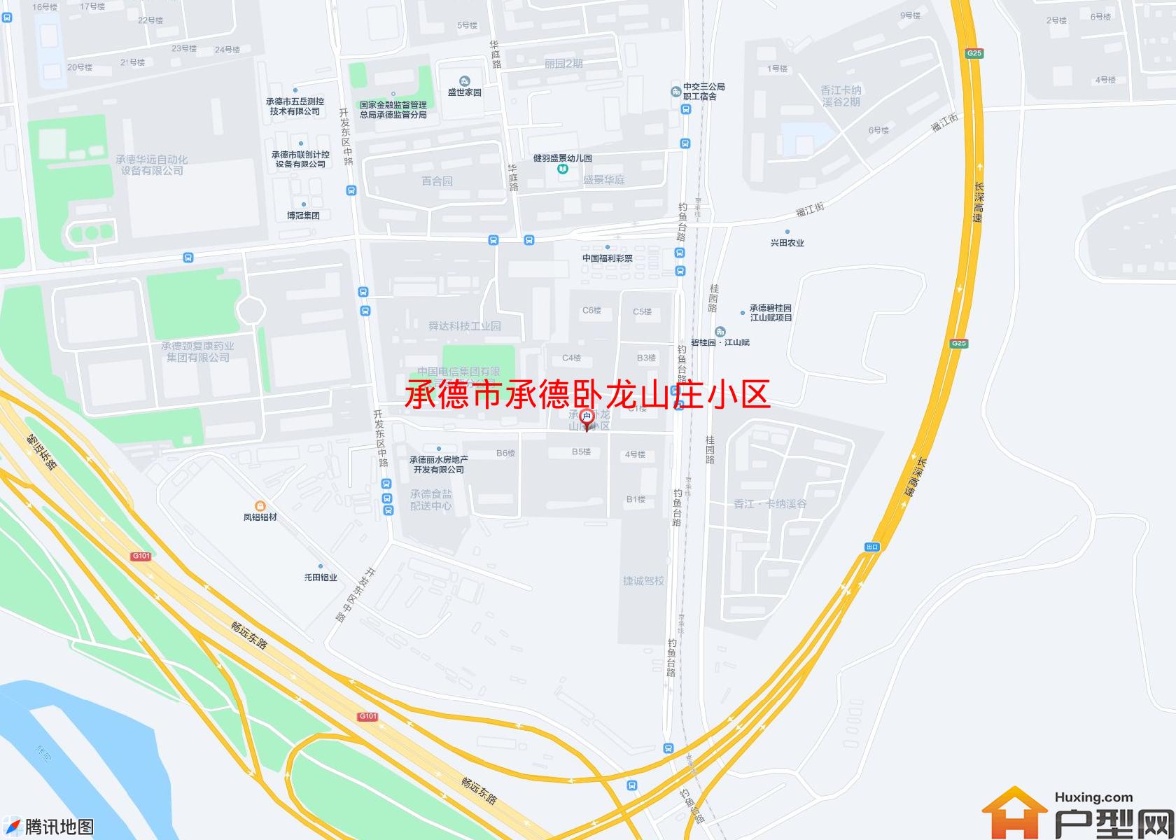 承德卧龙山庄小区小区 - 户型网