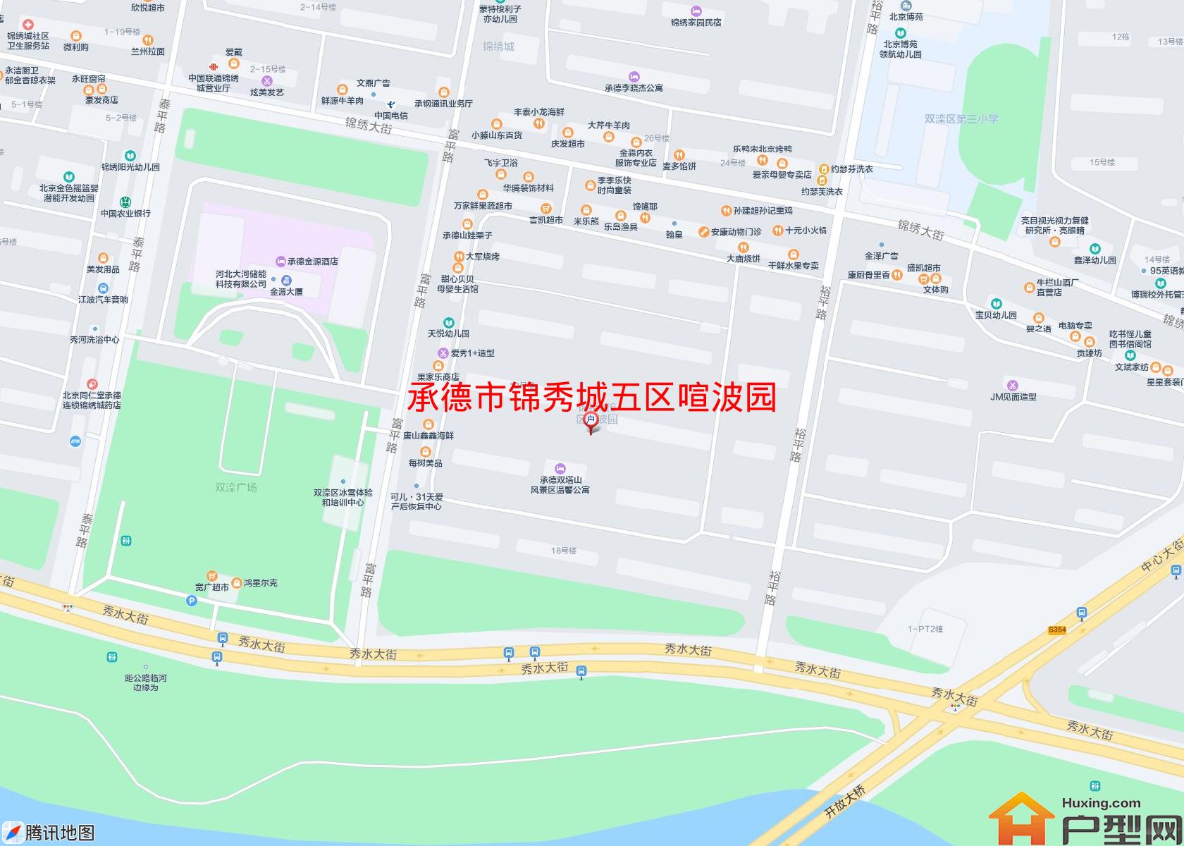 锦秀城五区喧波园小区 - 户型网