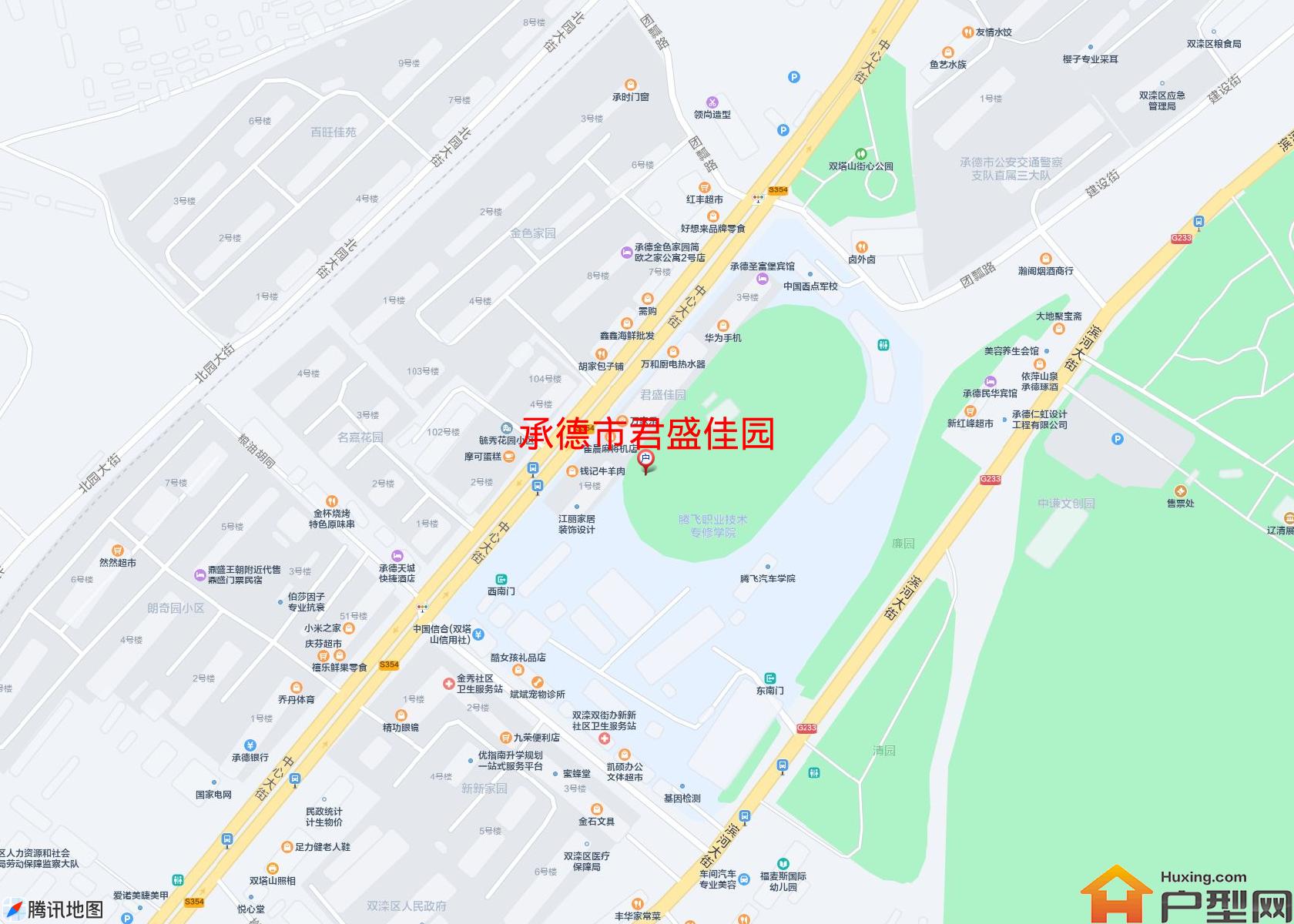 君盛佳园小区 - 户型网