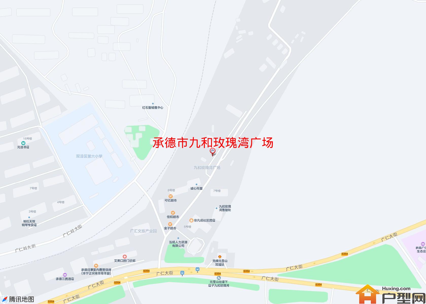 九和玫瑰湾广场小区 - 户型网