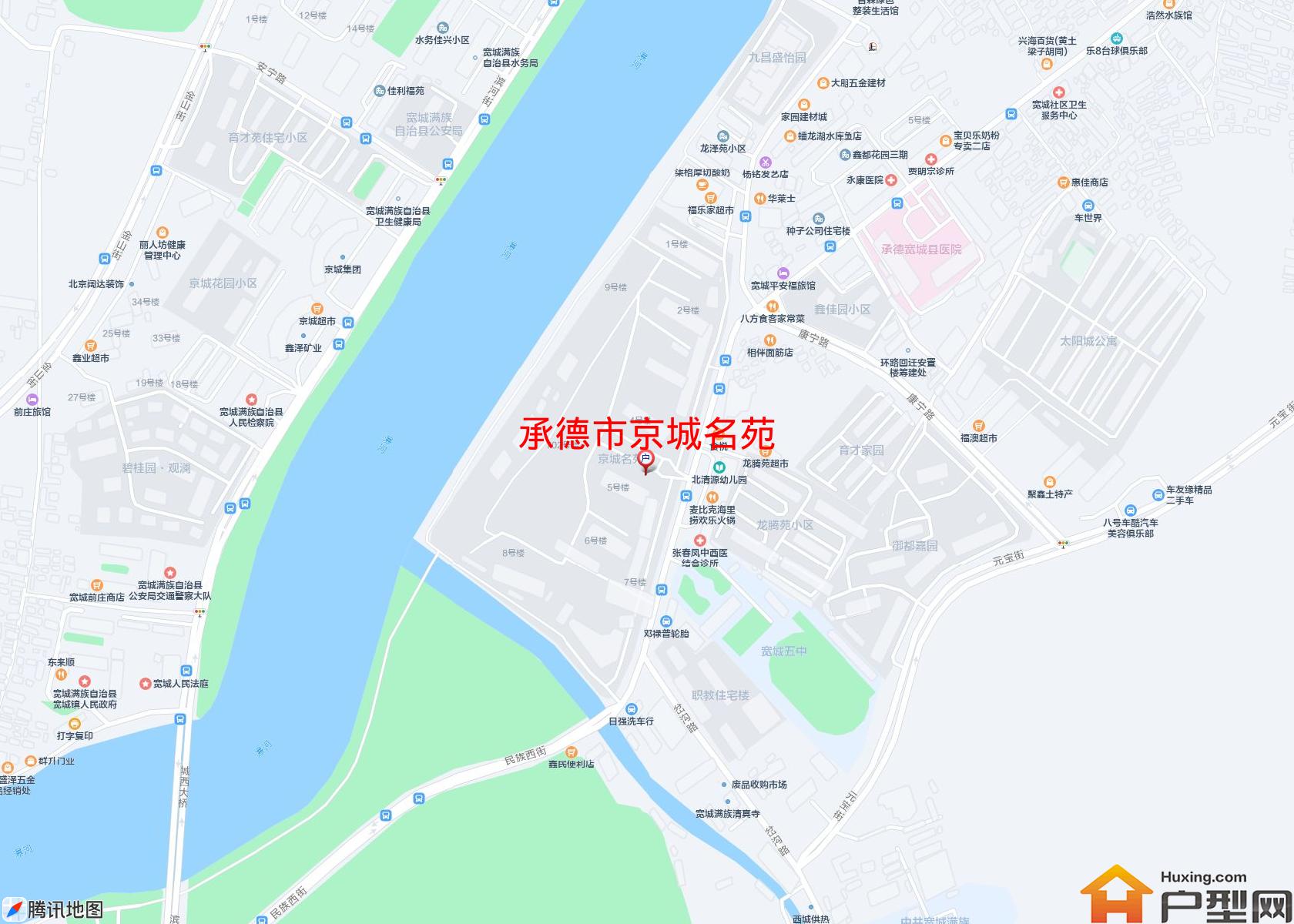 京城名苑小区 - 户型网
