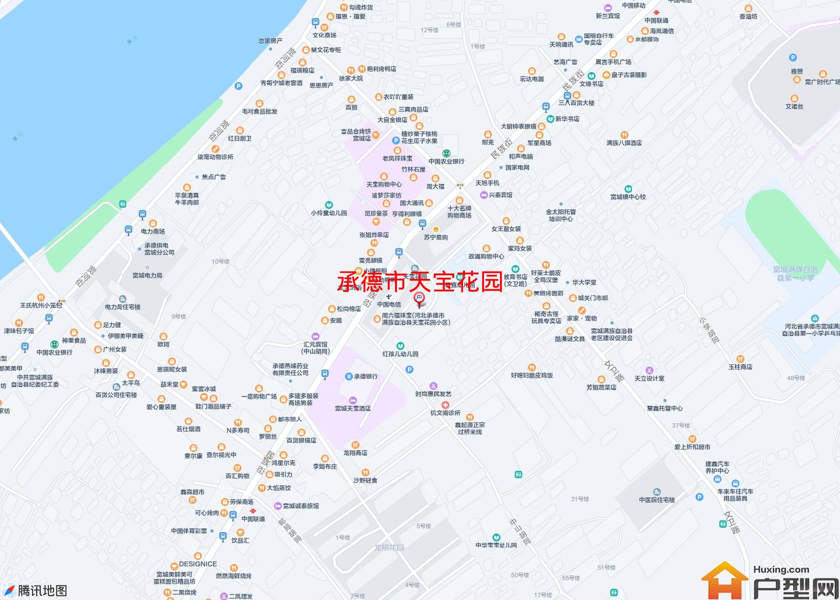 天宝花园小区 - 户型网