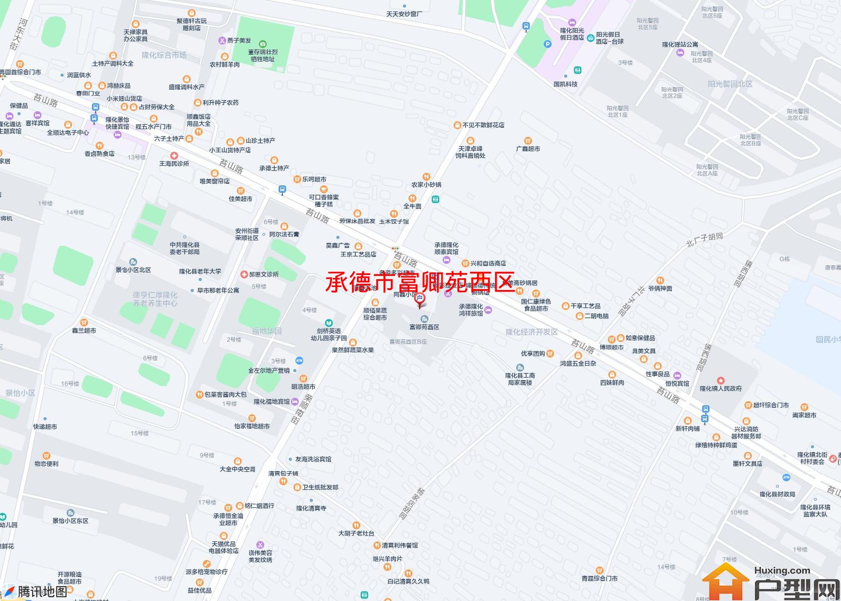 富卿苑西区小区 - 户型网