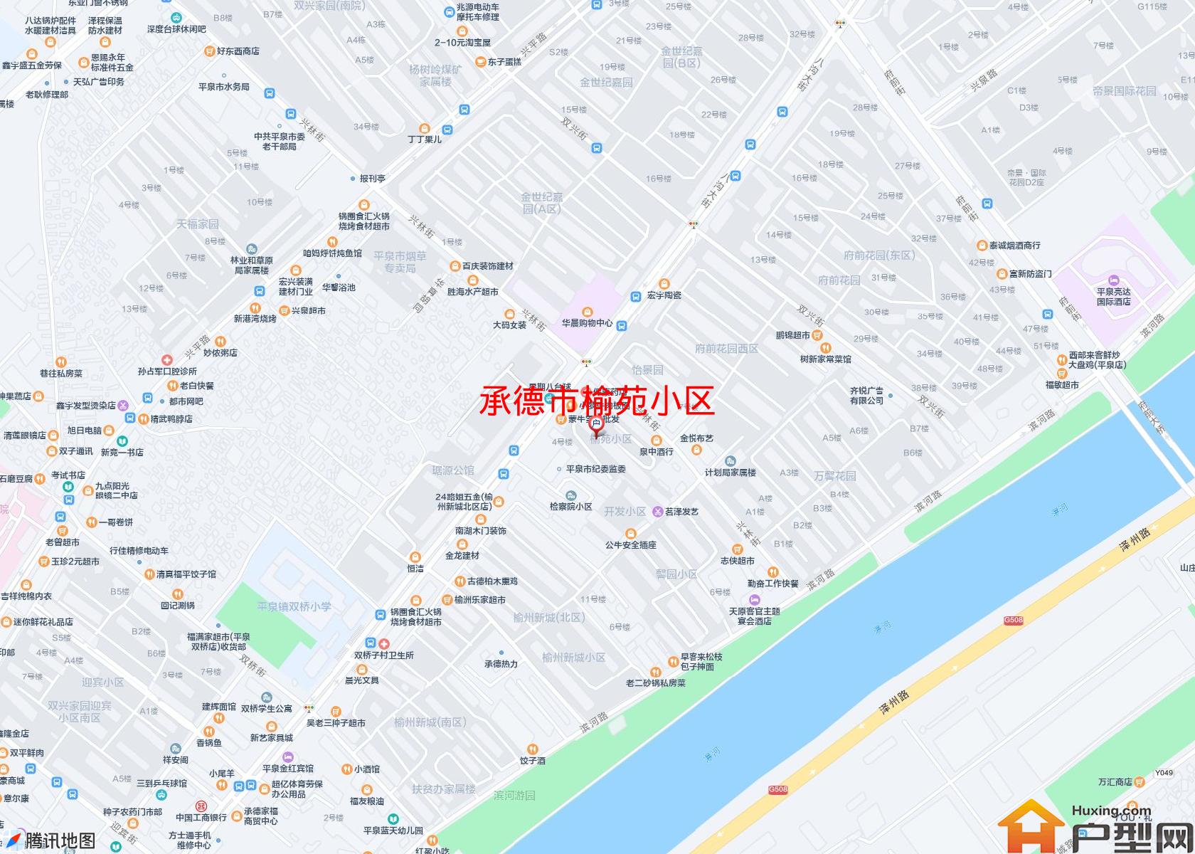 榆苑小区小区 - 户型网