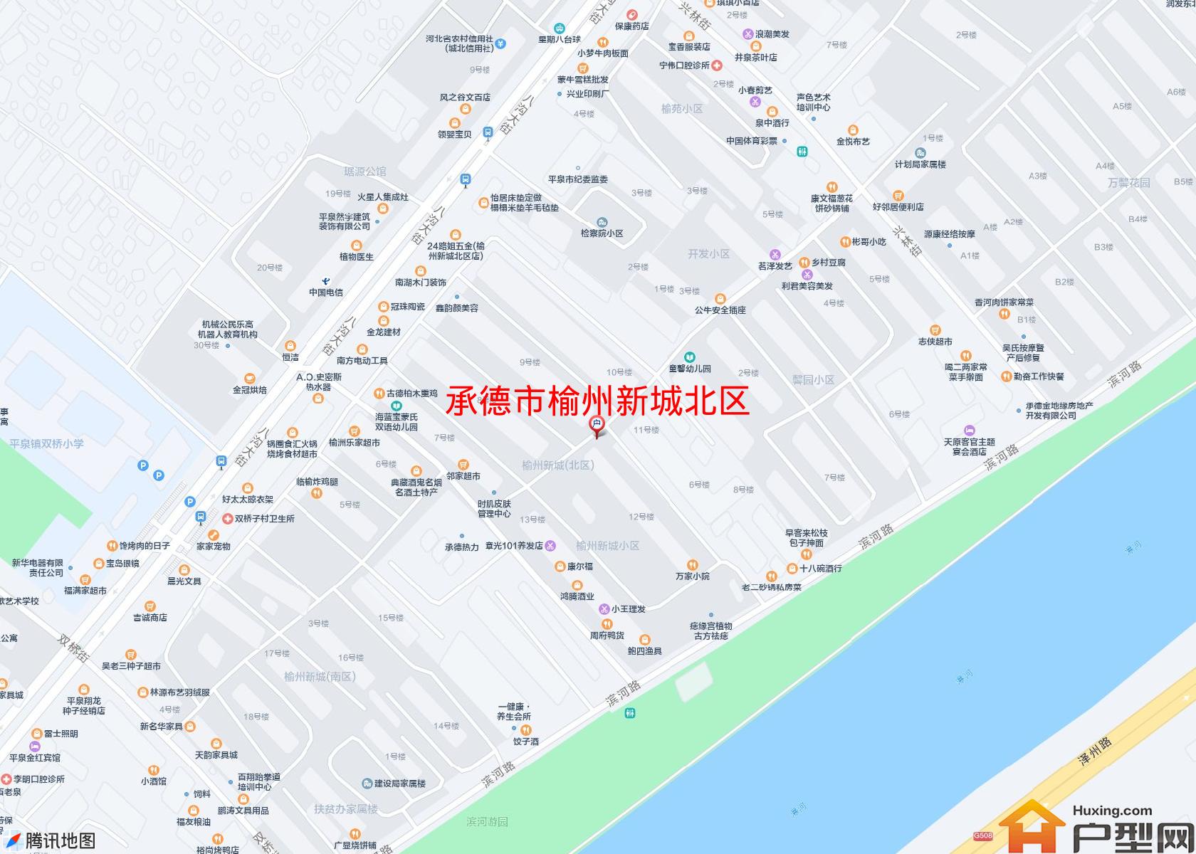 榆州新城北区小区 - 户型网