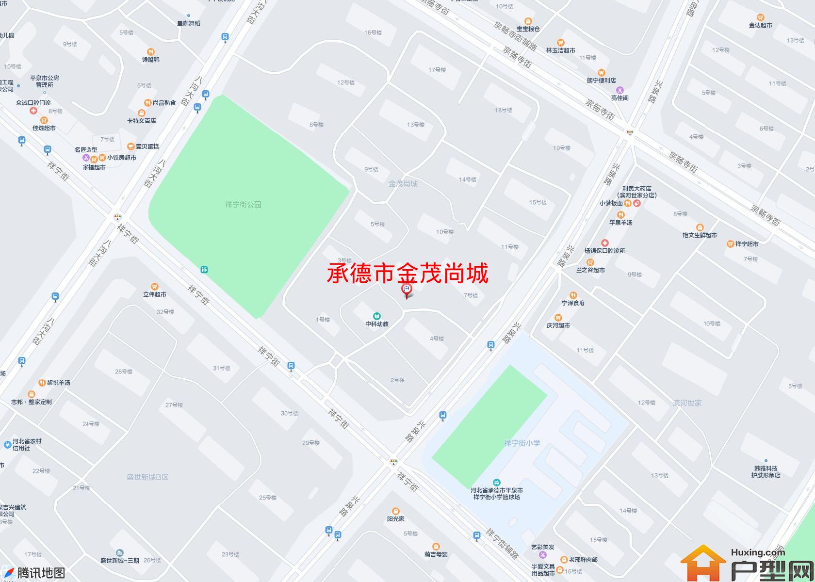 金茂尚城小区 - 户型网