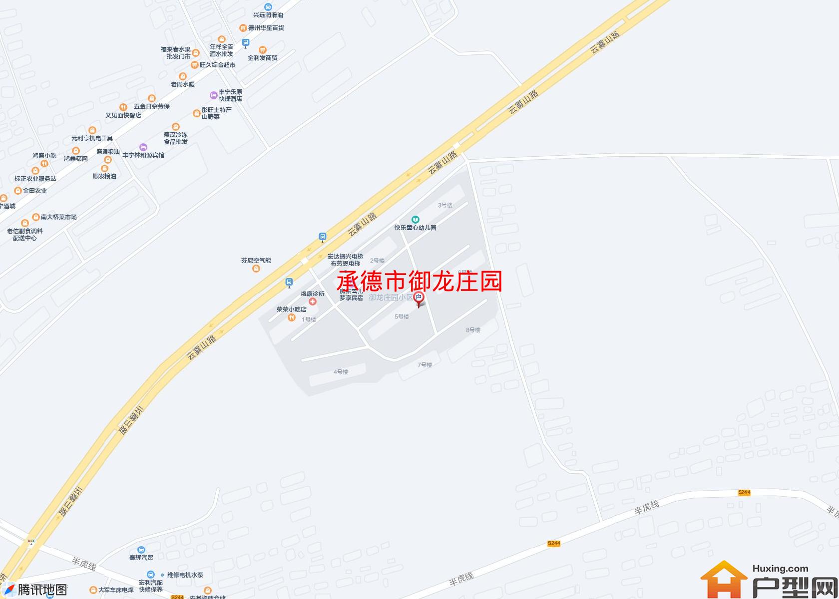 御龙庄园小区 - 户型网