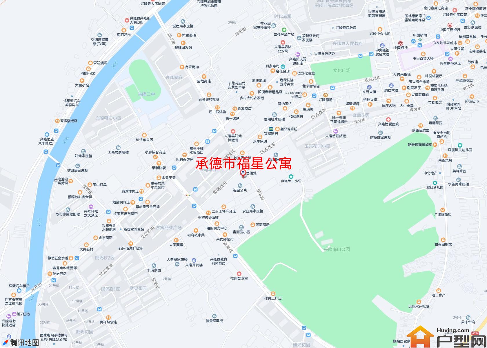 福星公寓小区 - 户型网