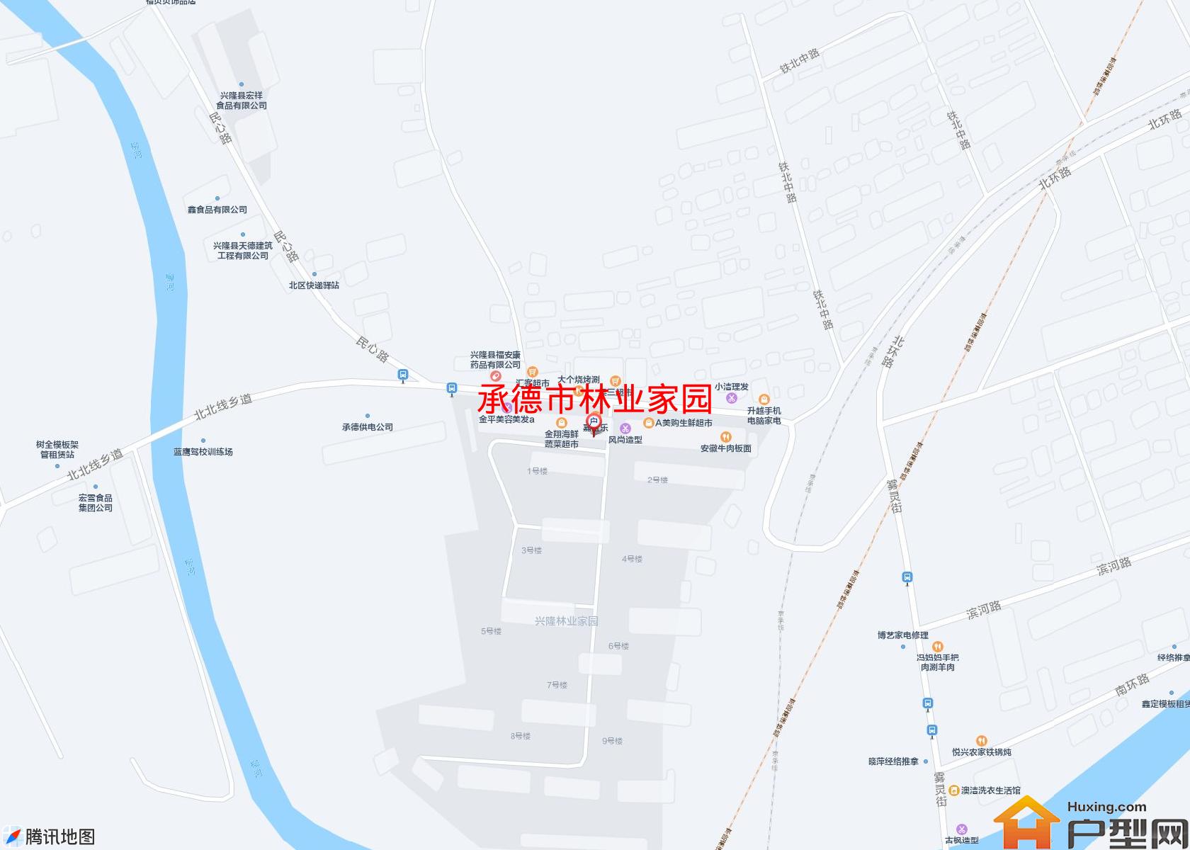 林业家园小区 - 户型网