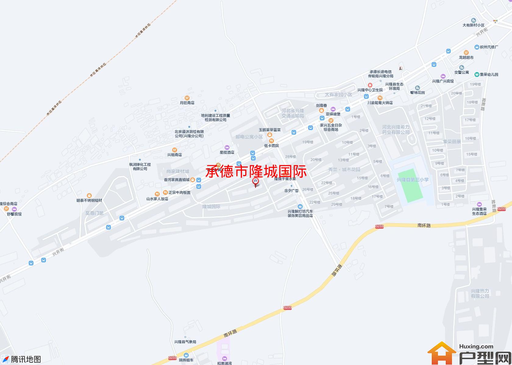 隆城国际小区 - 户型网