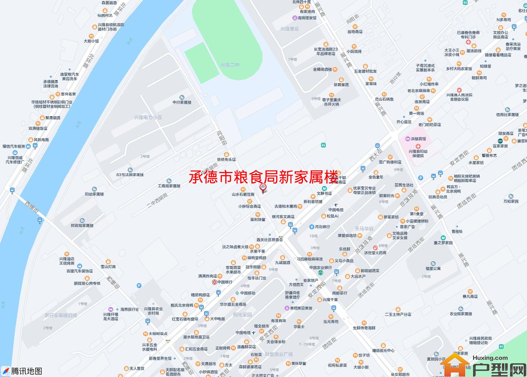 粮食局新家属楼小区 - 户型网