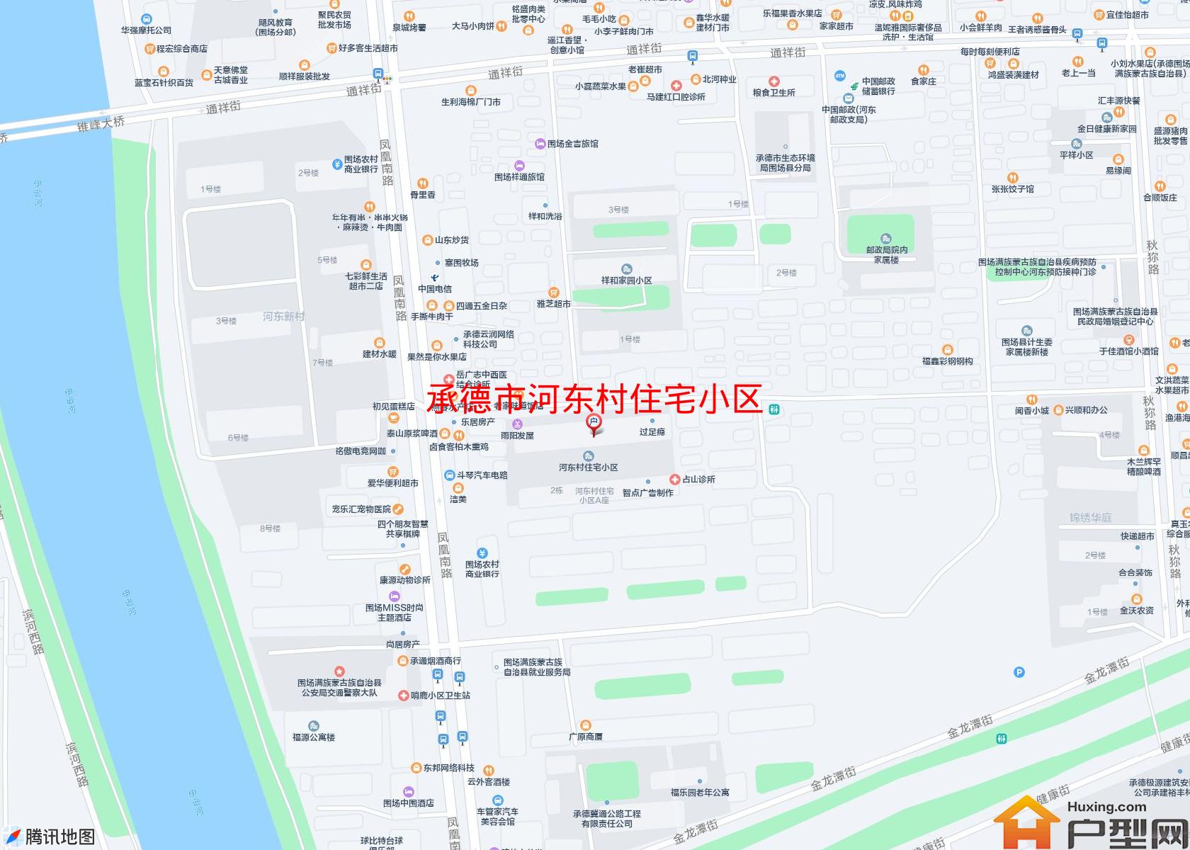 河东村住宅小区小区 - 户型网