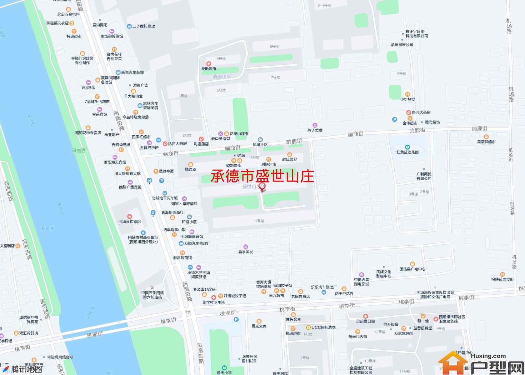 盛世山庄小区 - 户型网