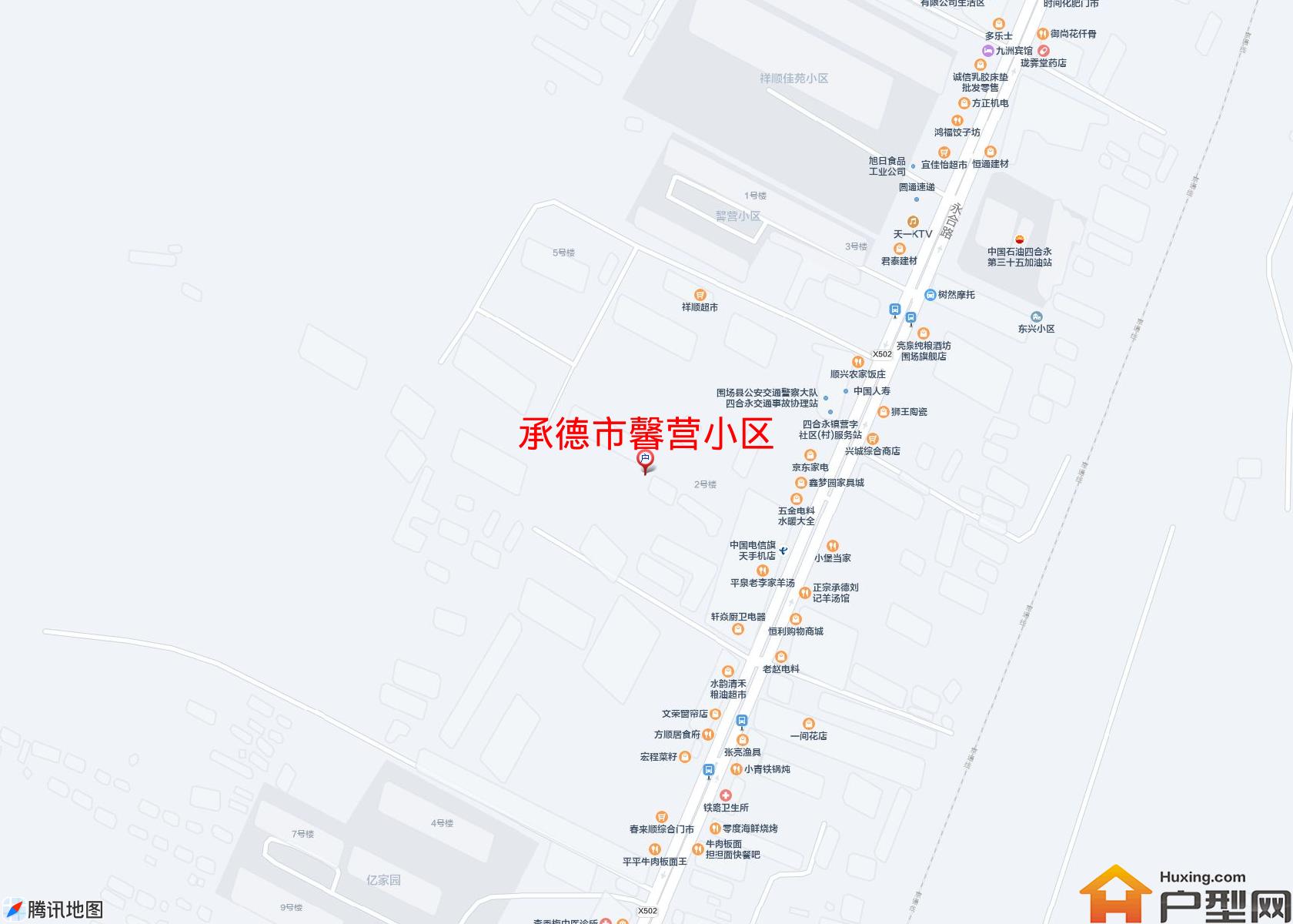 馨营小区小区 - 户型网