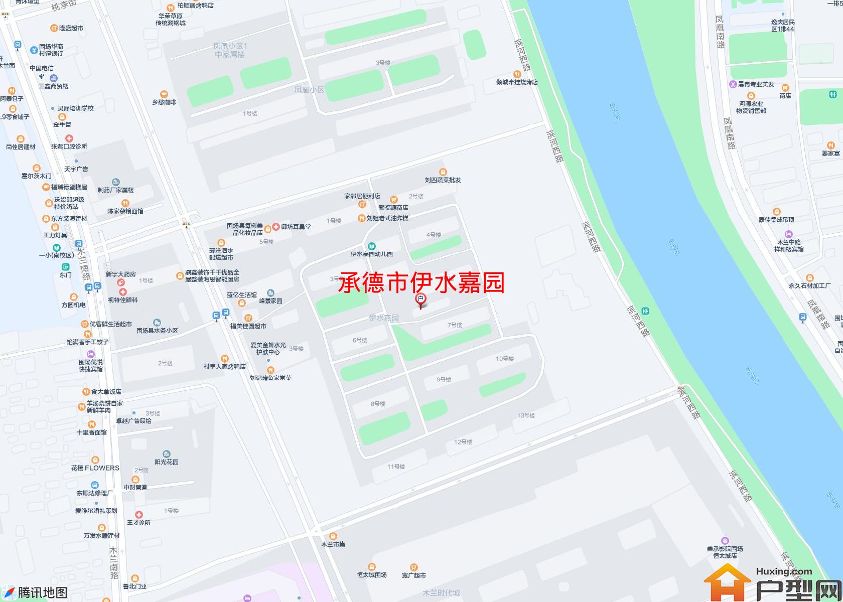 伊水嘉园小区 - 户型网