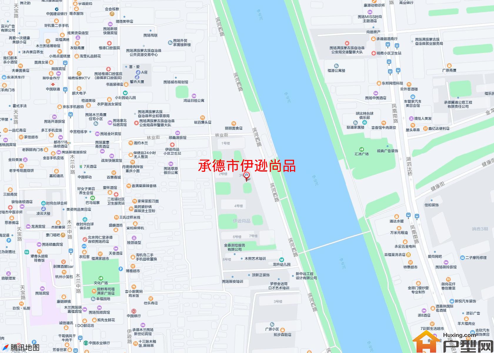 伊逊尚品小区 - 户型网
