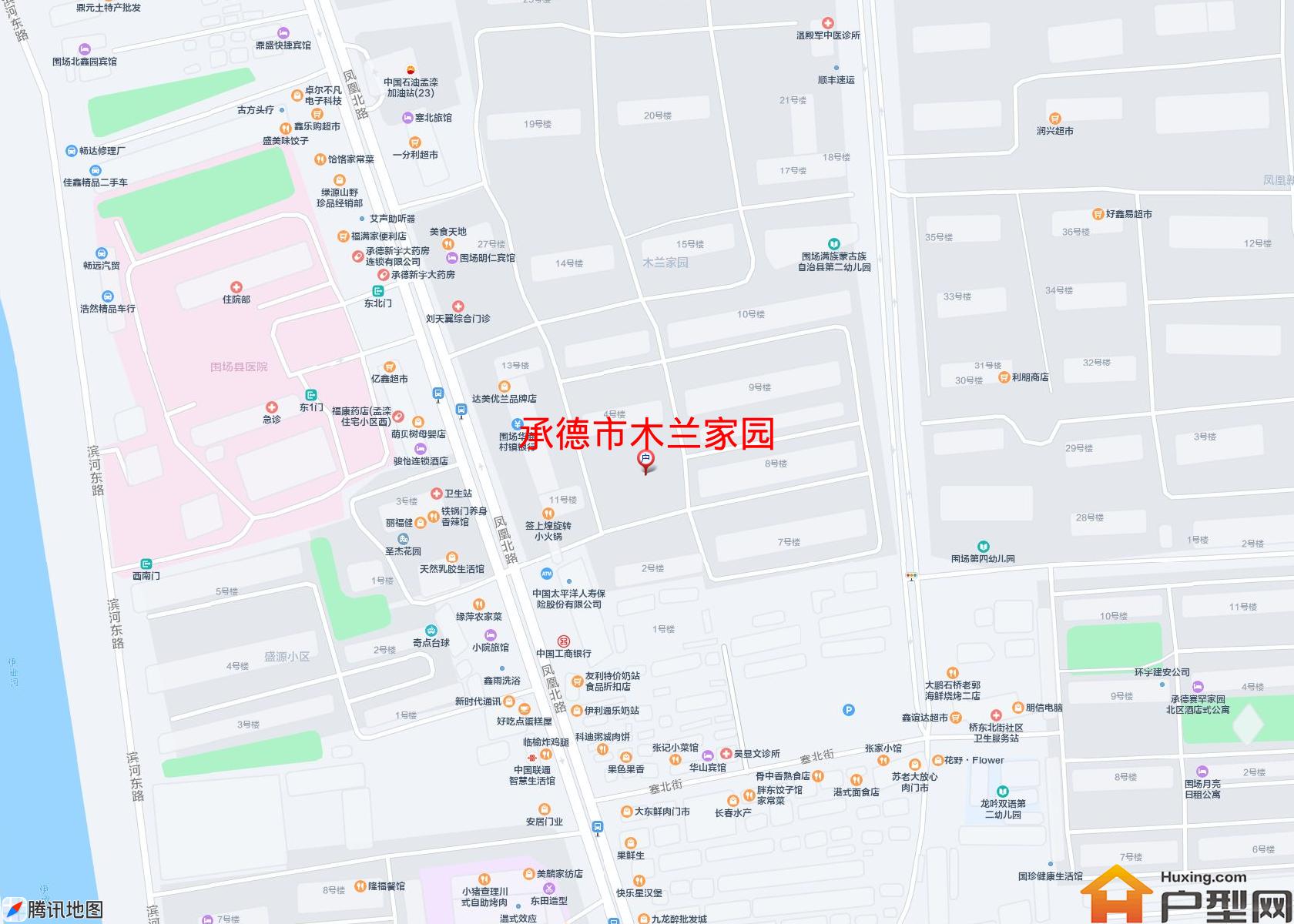 木兰家园小区 - 户型网