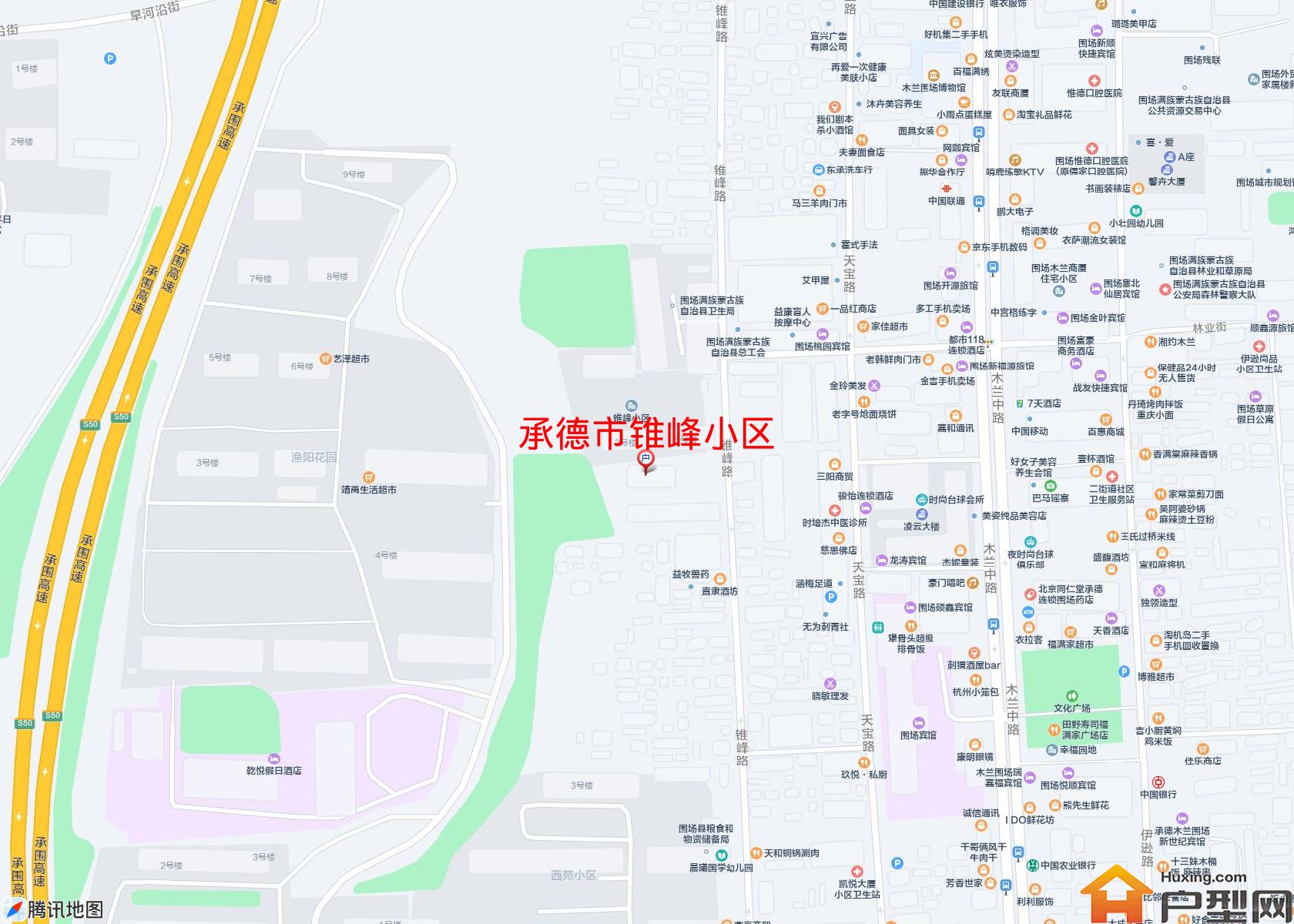 锥峰小区小区 - 户型网