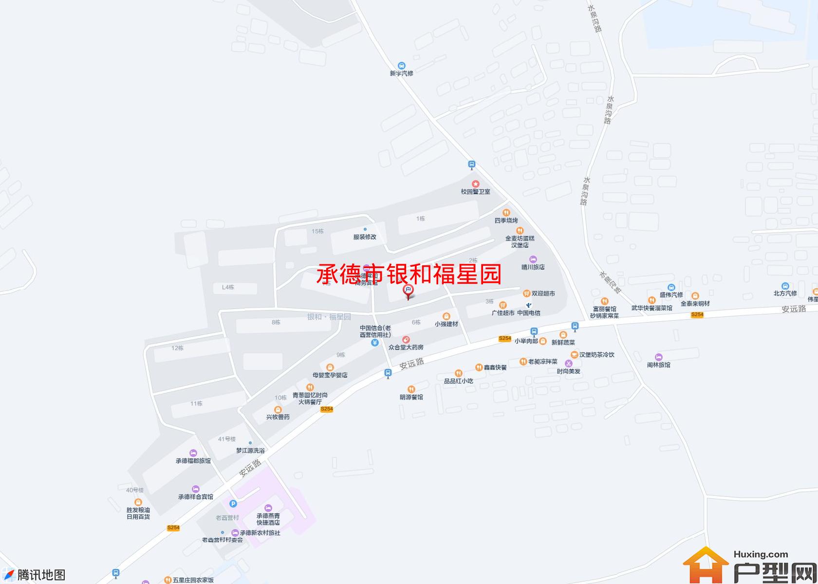 银和福星园小区 - 户型网