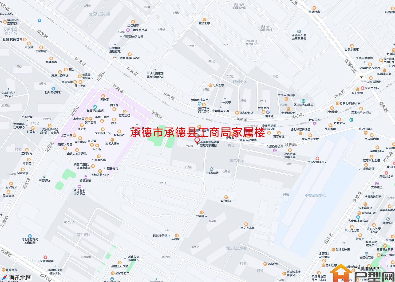 承德县工商局家属楼小区 - 户型网