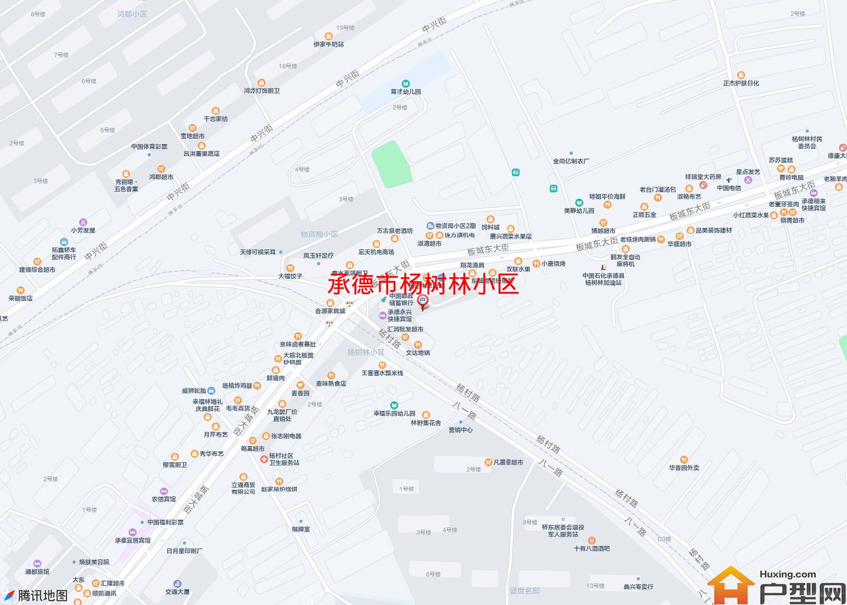 杨树林小区小区 - 户型网
