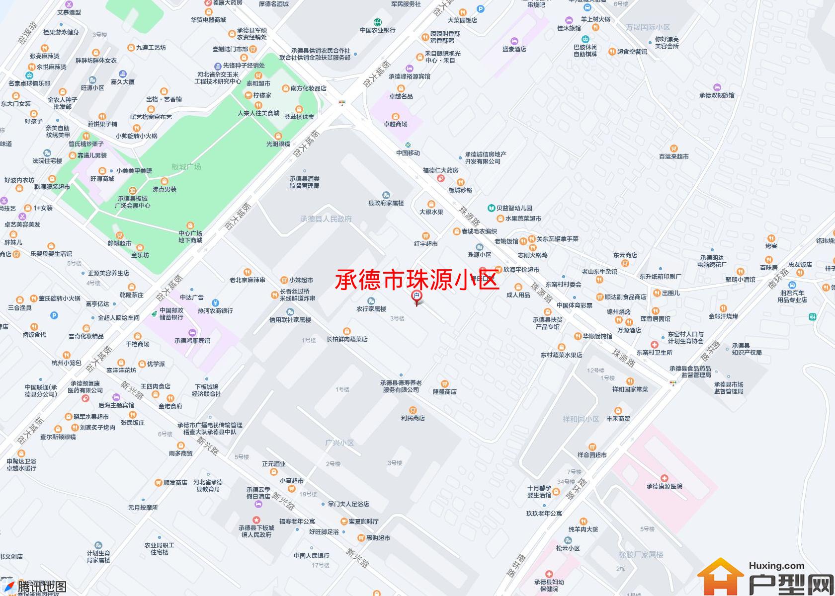珠源小区小区 - 户型网