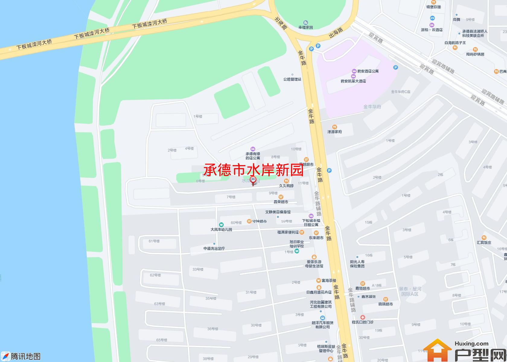 水岸新园小区 - 户型网