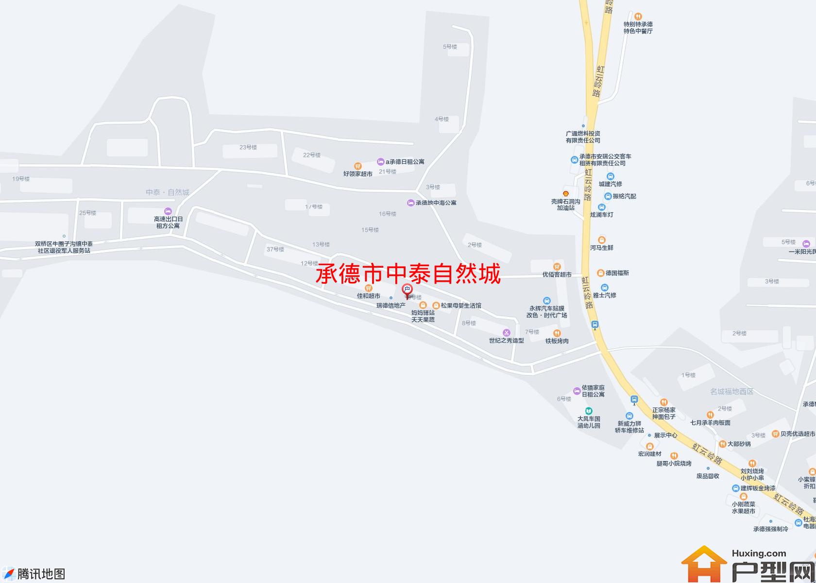 中泰自然城小区 - 户型网