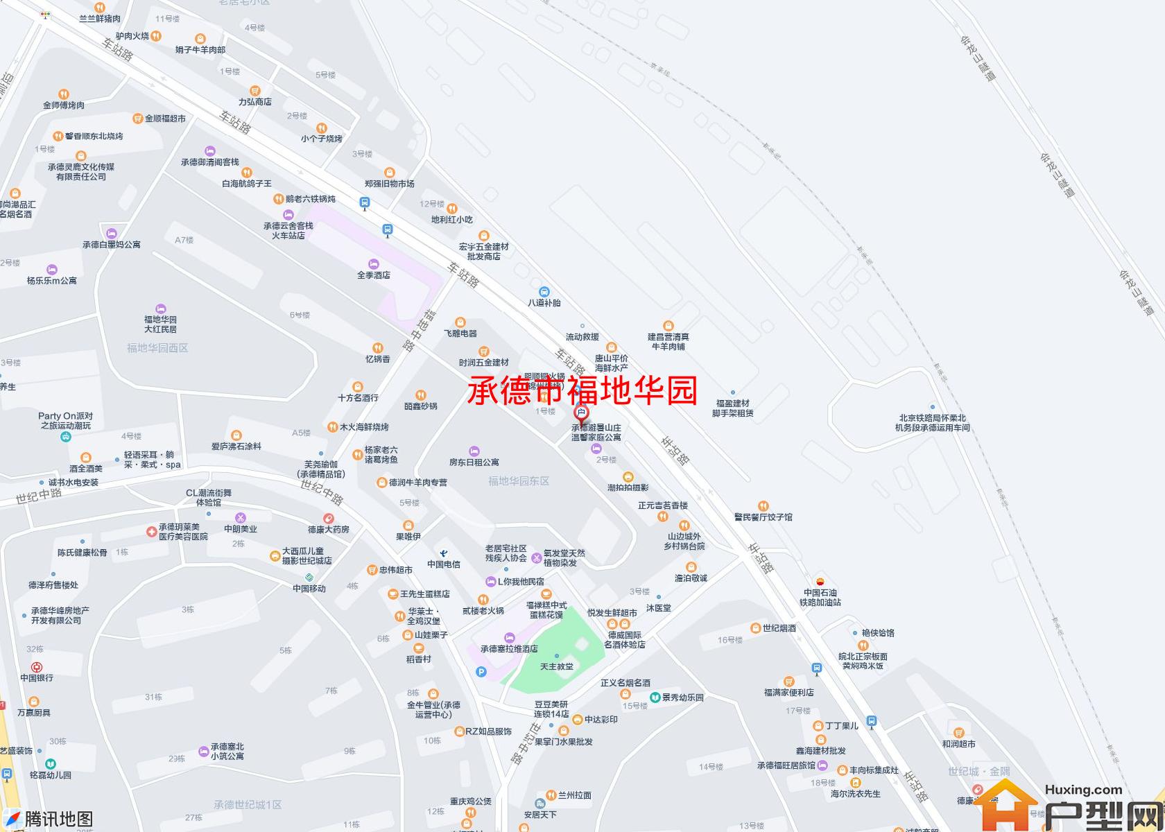 福地华园小区 - 户型网