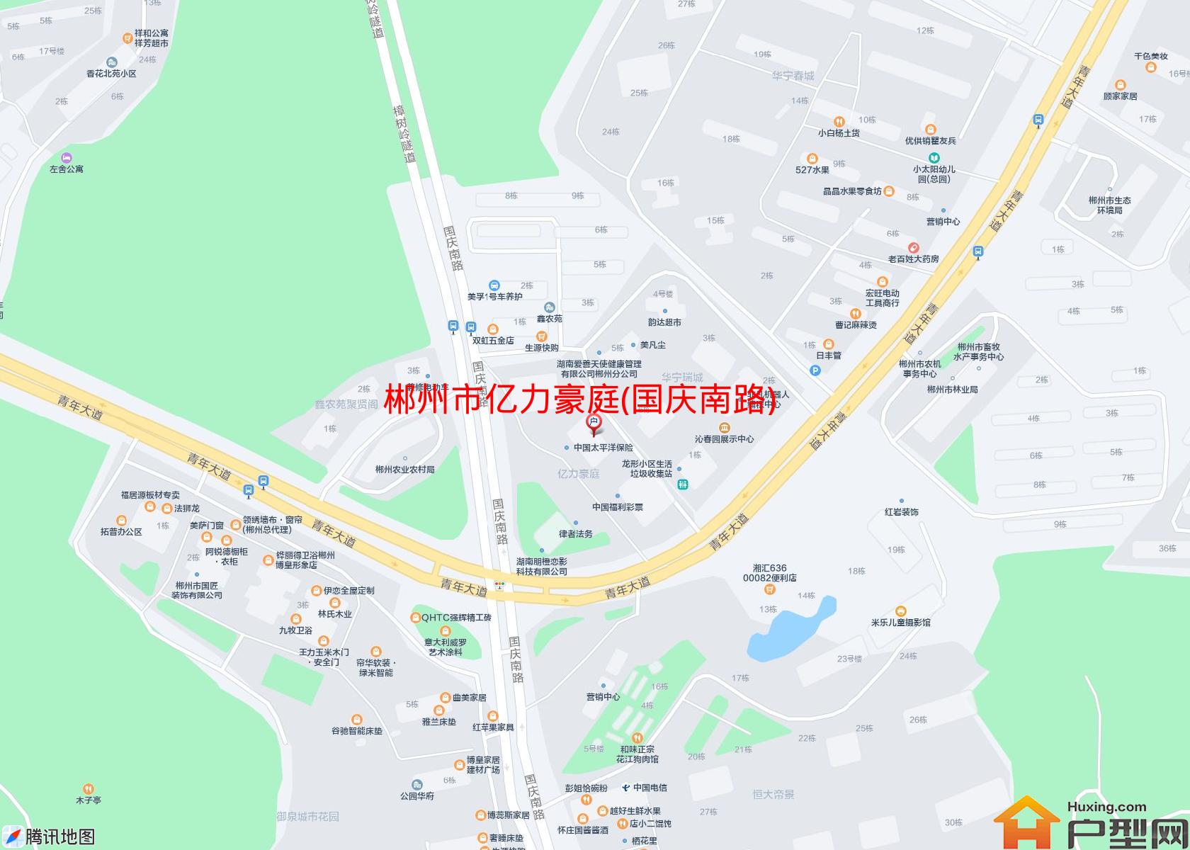 亿力豪庭(国庆南路)小区 - 户型网