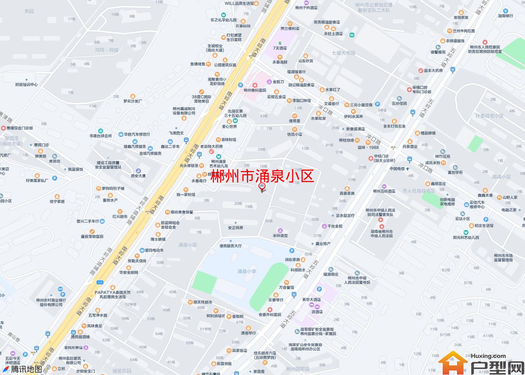 涌泉小区小区 - 户型网