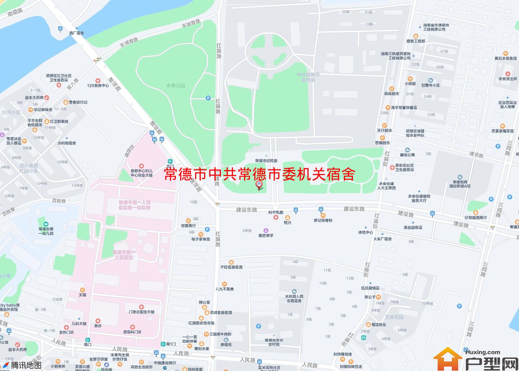 中共常德市委机关宿舍区小区 - 户型网