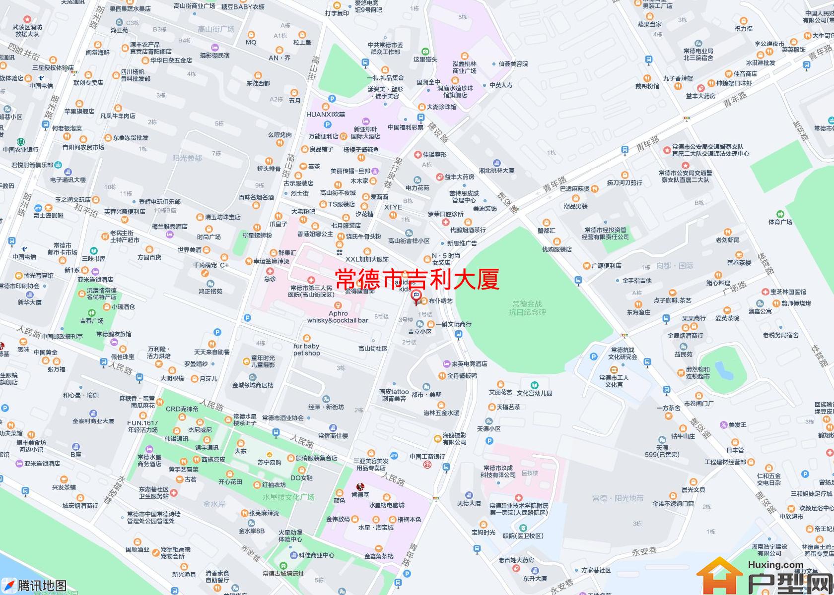 吉利大厦小区 - 户型网