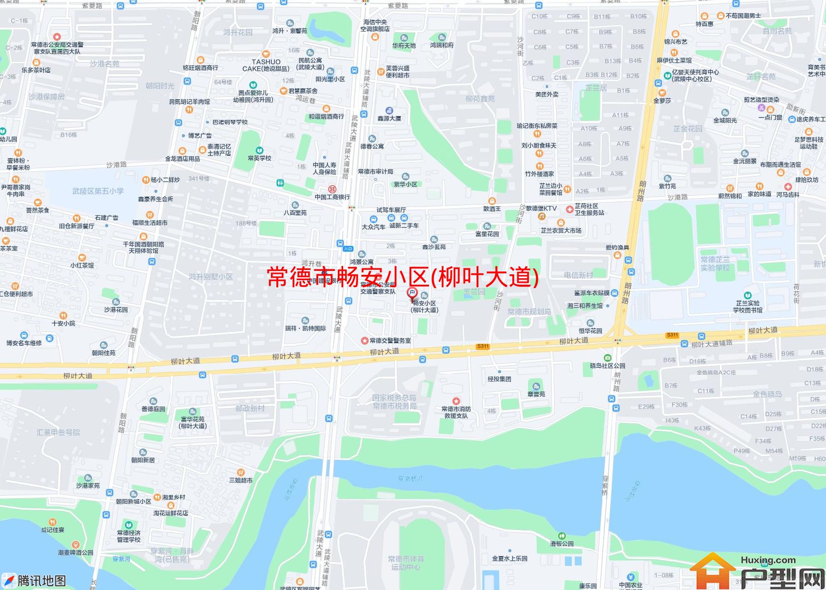 畅安小区(柳叶大道)小区 - 户型网