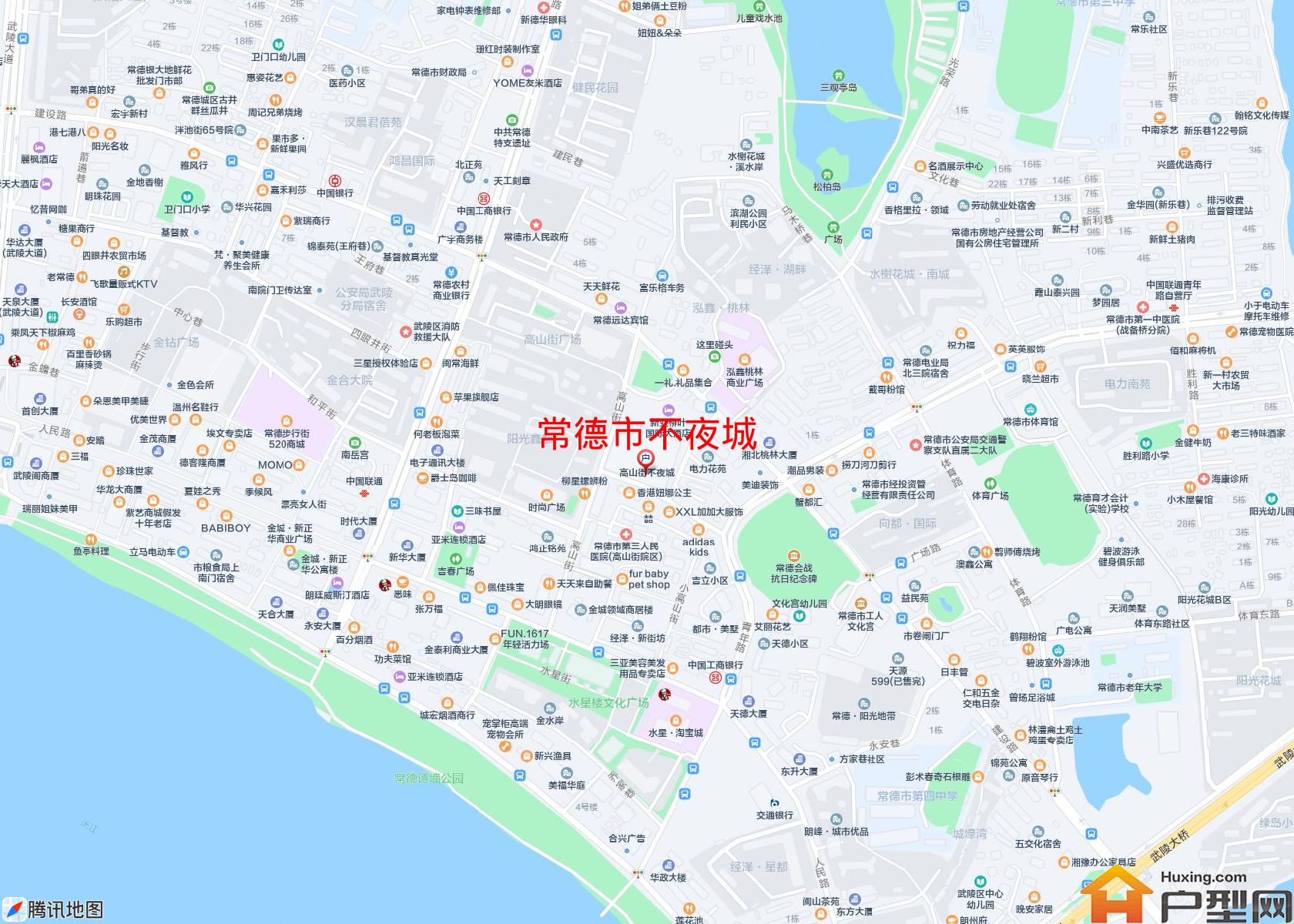 不夜城小区 - 户型网