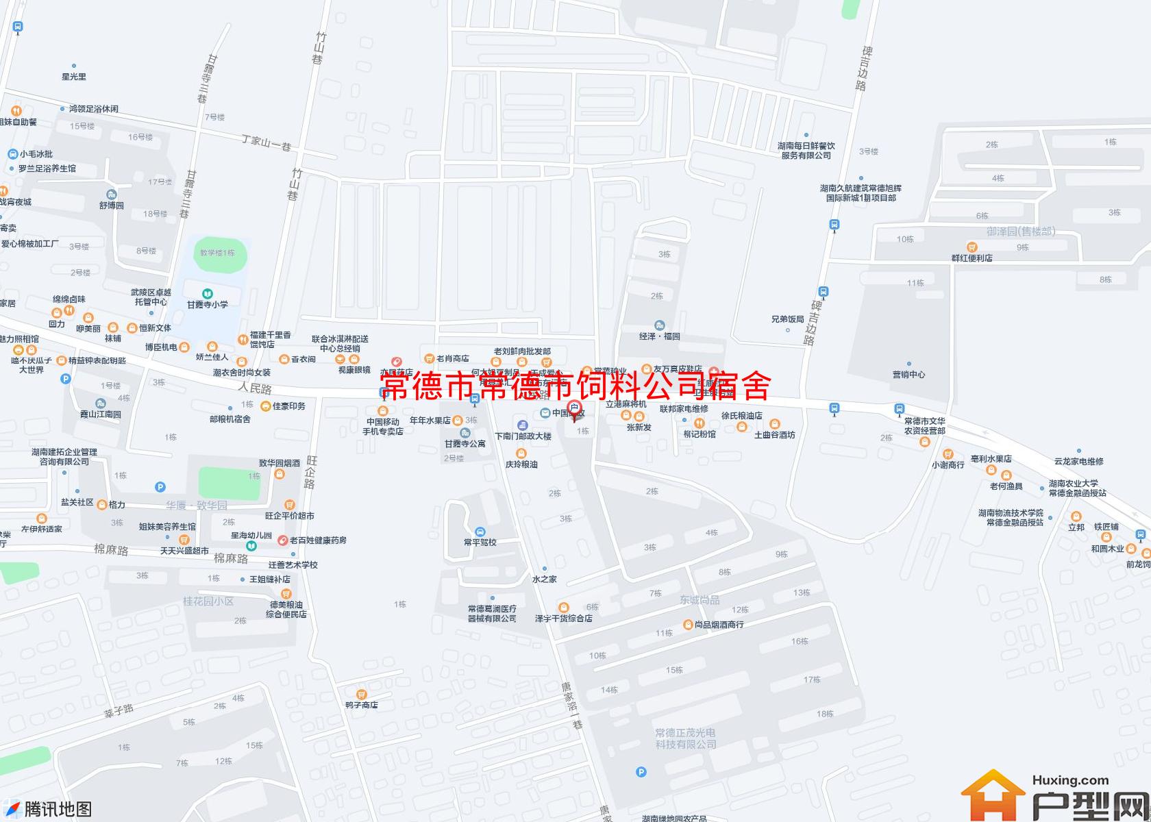 常德市饲料公司宿舍小区 - 户型网