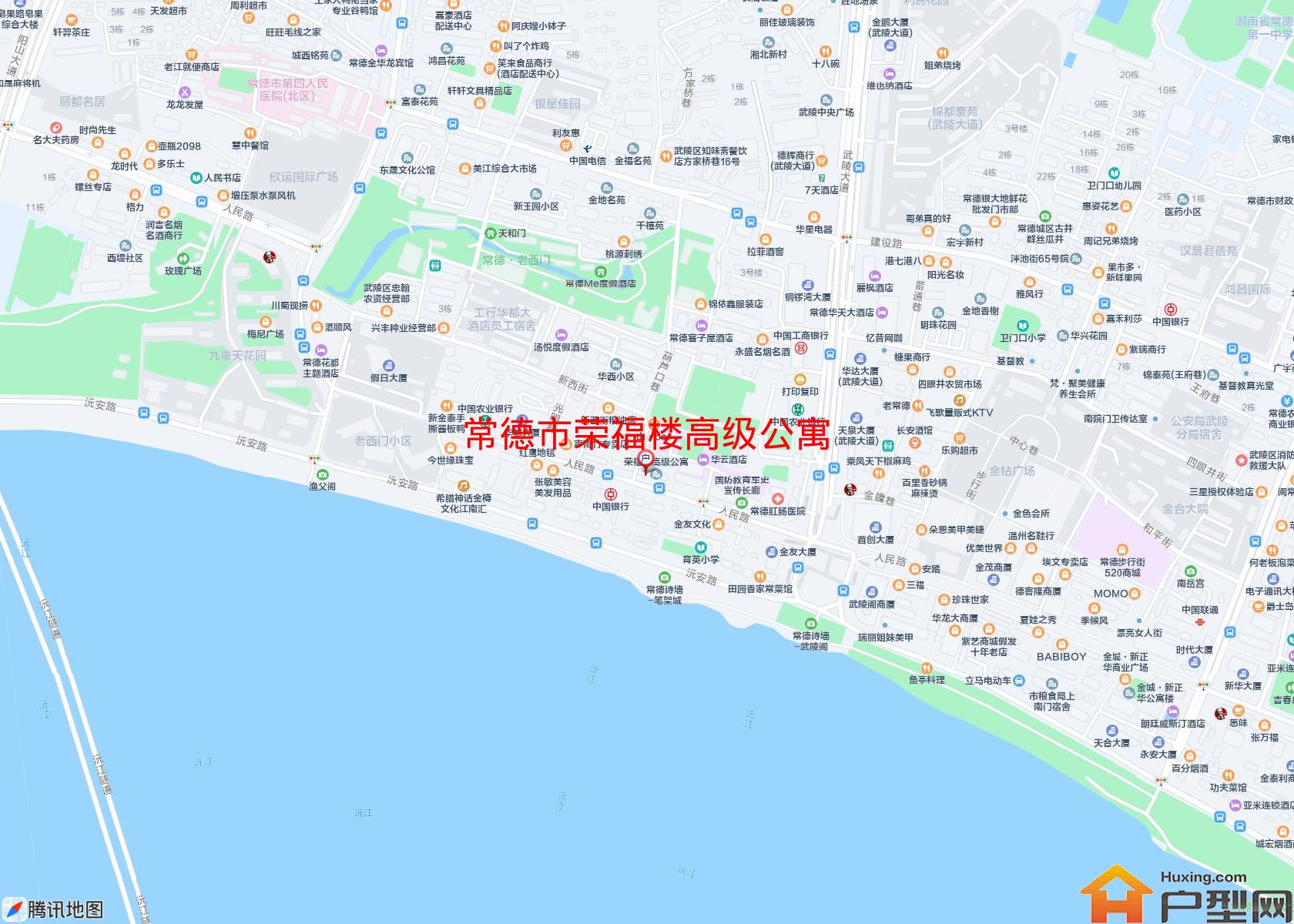 荣福楼高级公寓小区 - 户型网