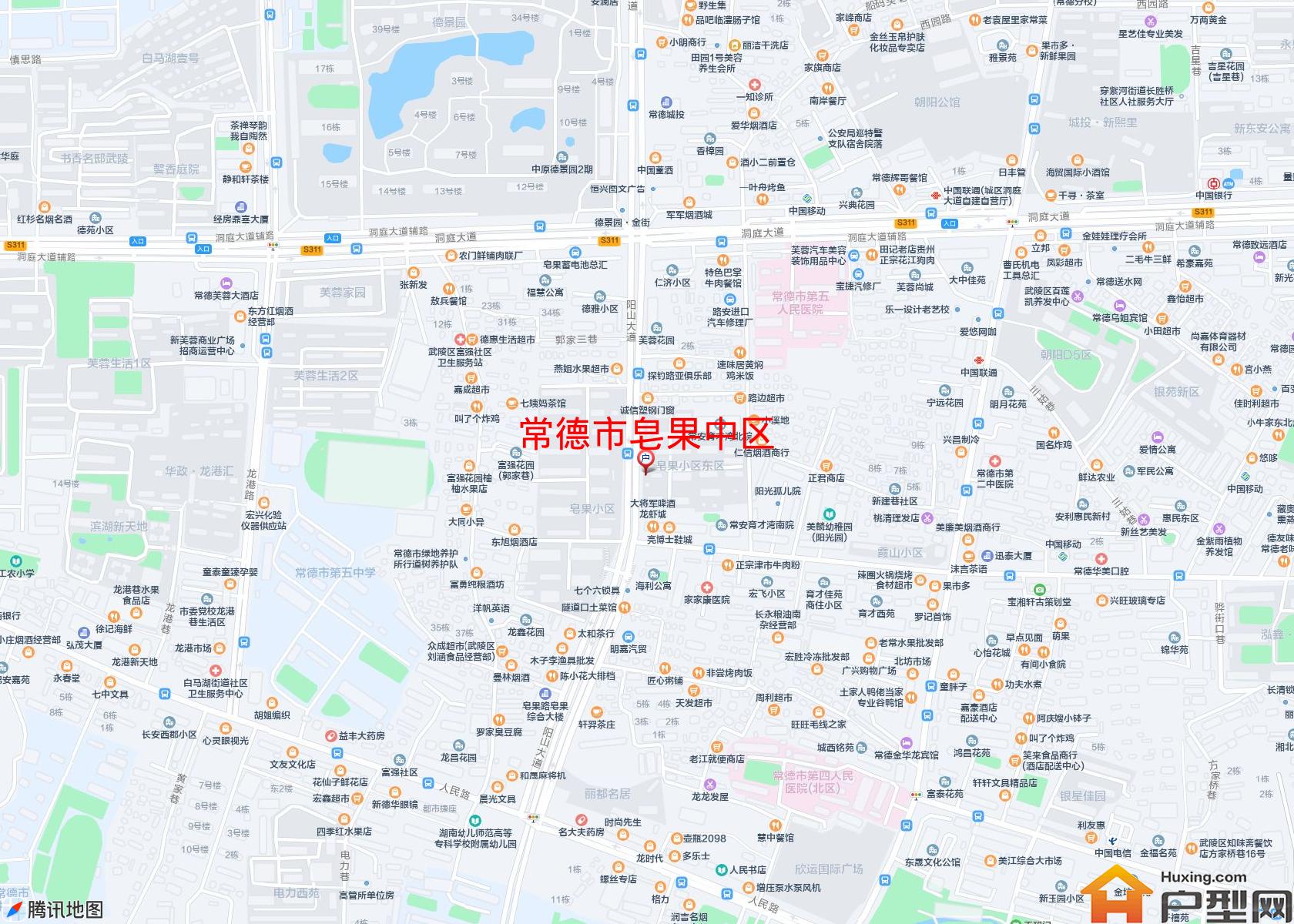 皂果中区小区 - 户型网