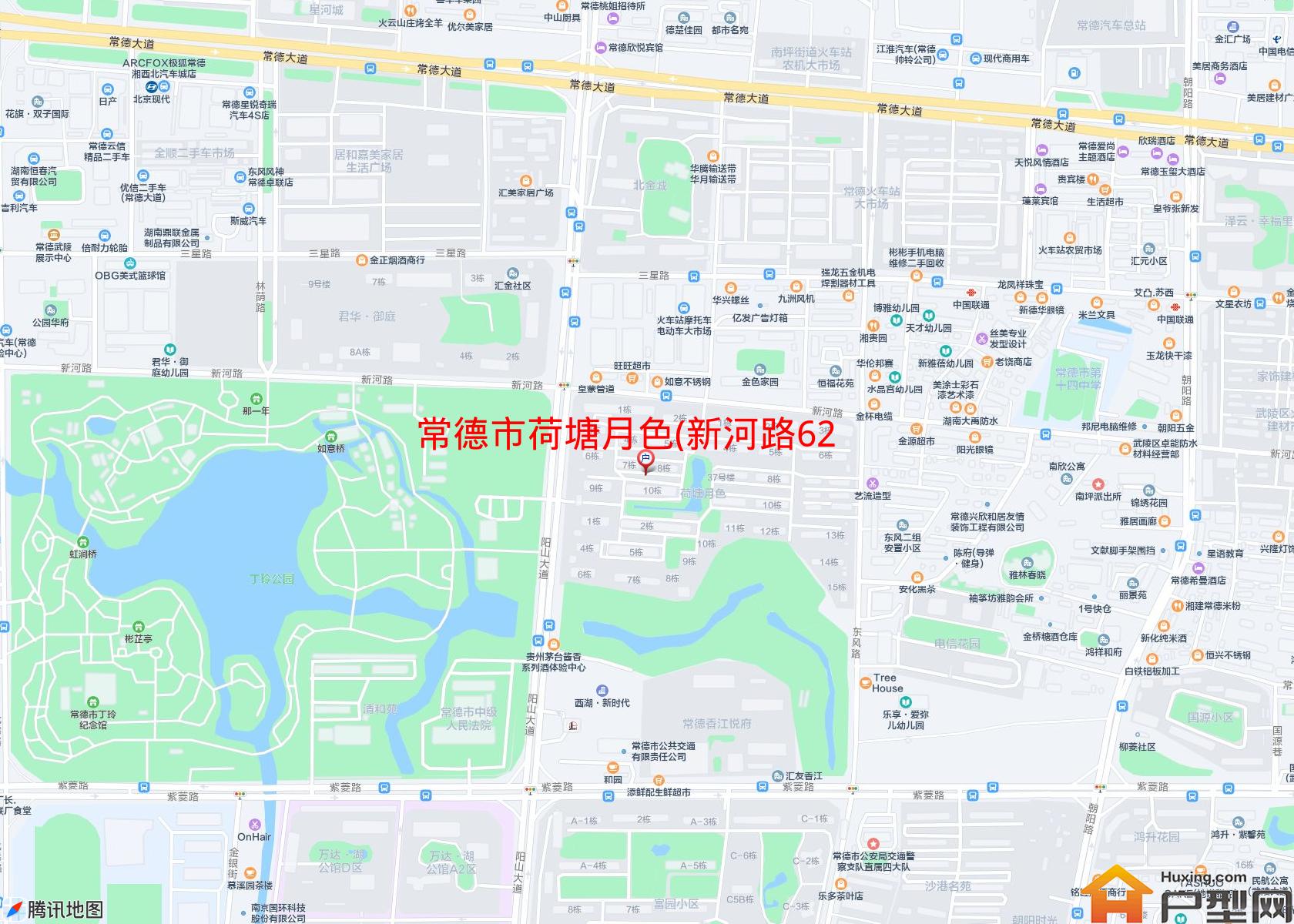 荷塘月色(新河路625号)小区 - 户型网