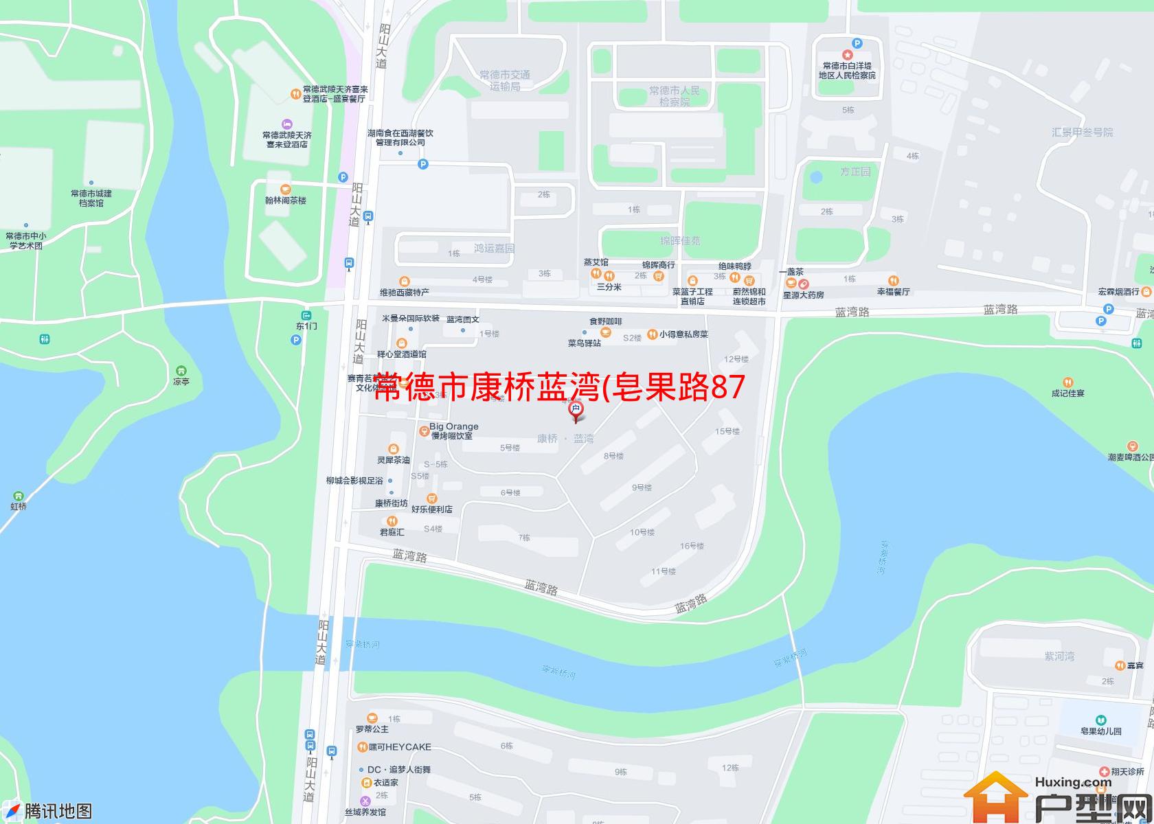 康桥蓝湾(皂果路870号)小区 - 户型网
