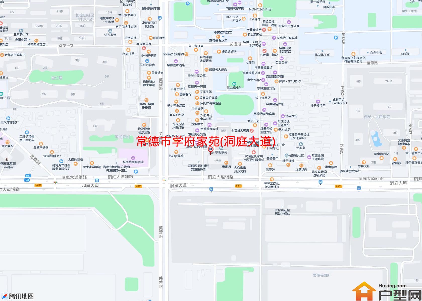 学府家苑(洞庭大道)小区 - 户型网