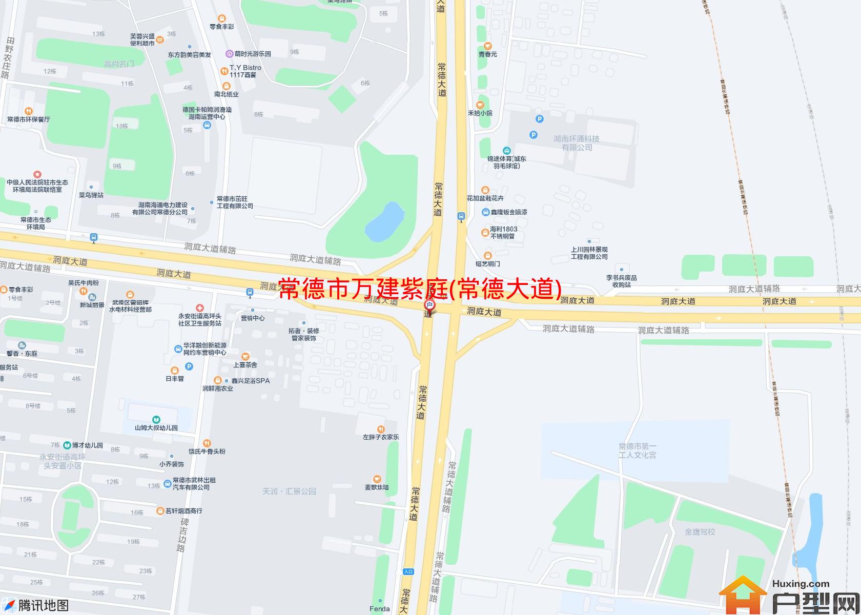 万建紫庭(常德大道)小区 - 户型网